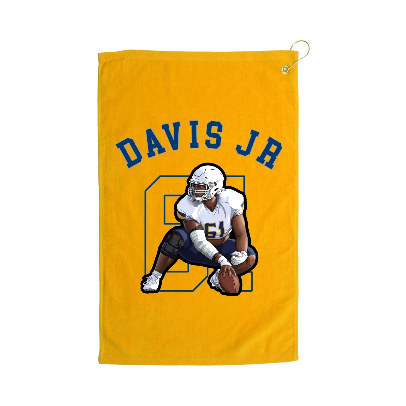 Golf Towel — Shirsey Arch in Gold
