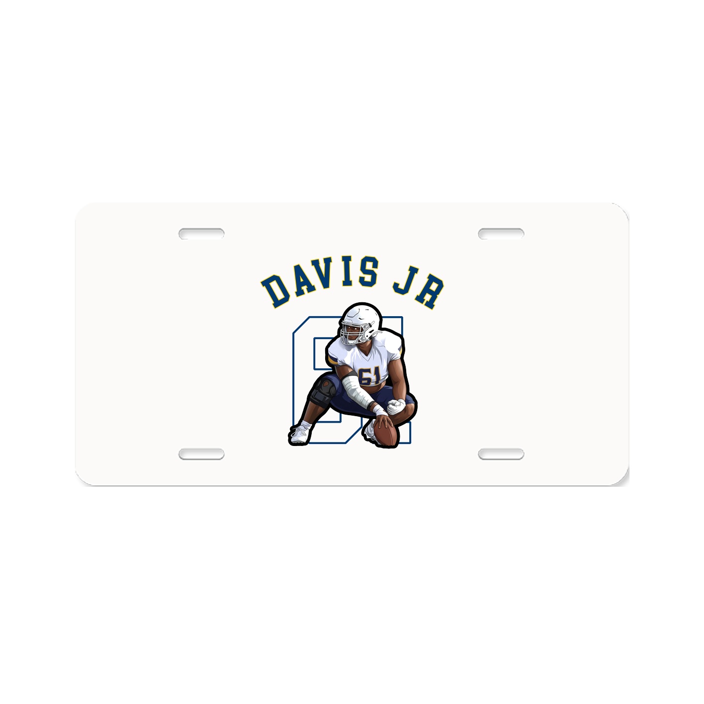 License Plate — Shirsey Arch in Classic