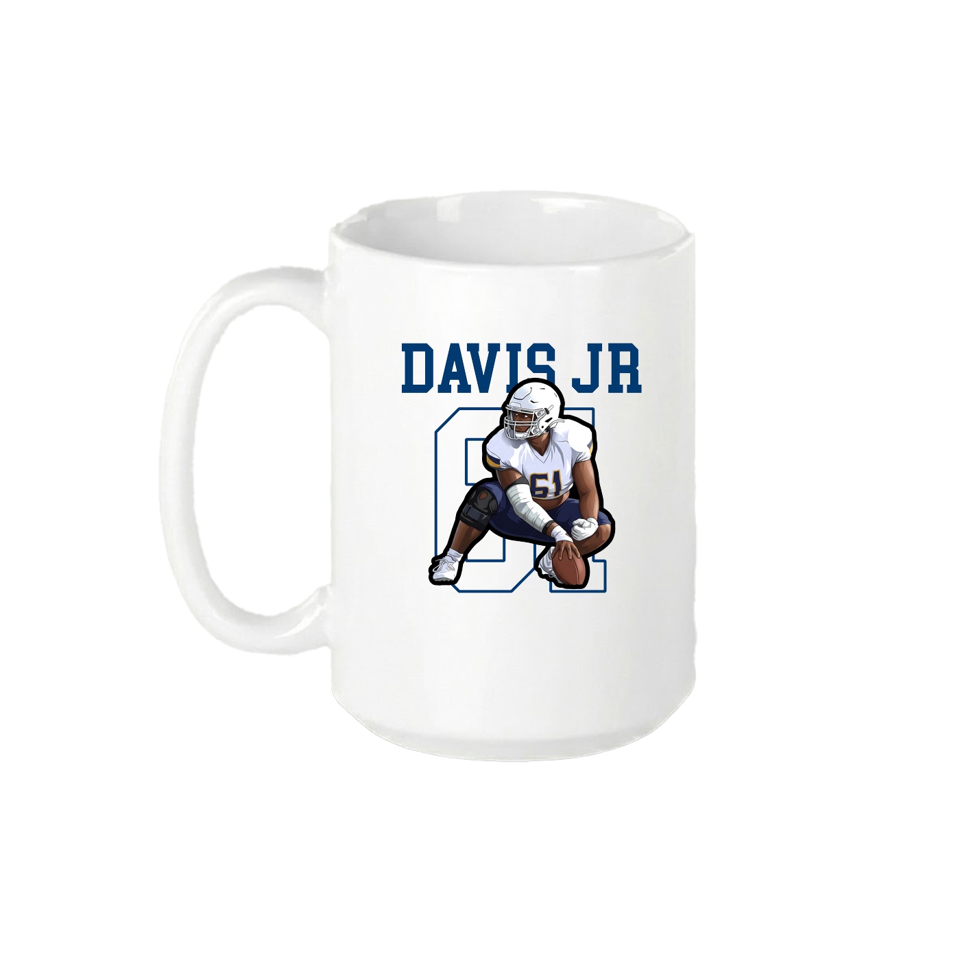 15oz Coffee Mug — Shirsey in White