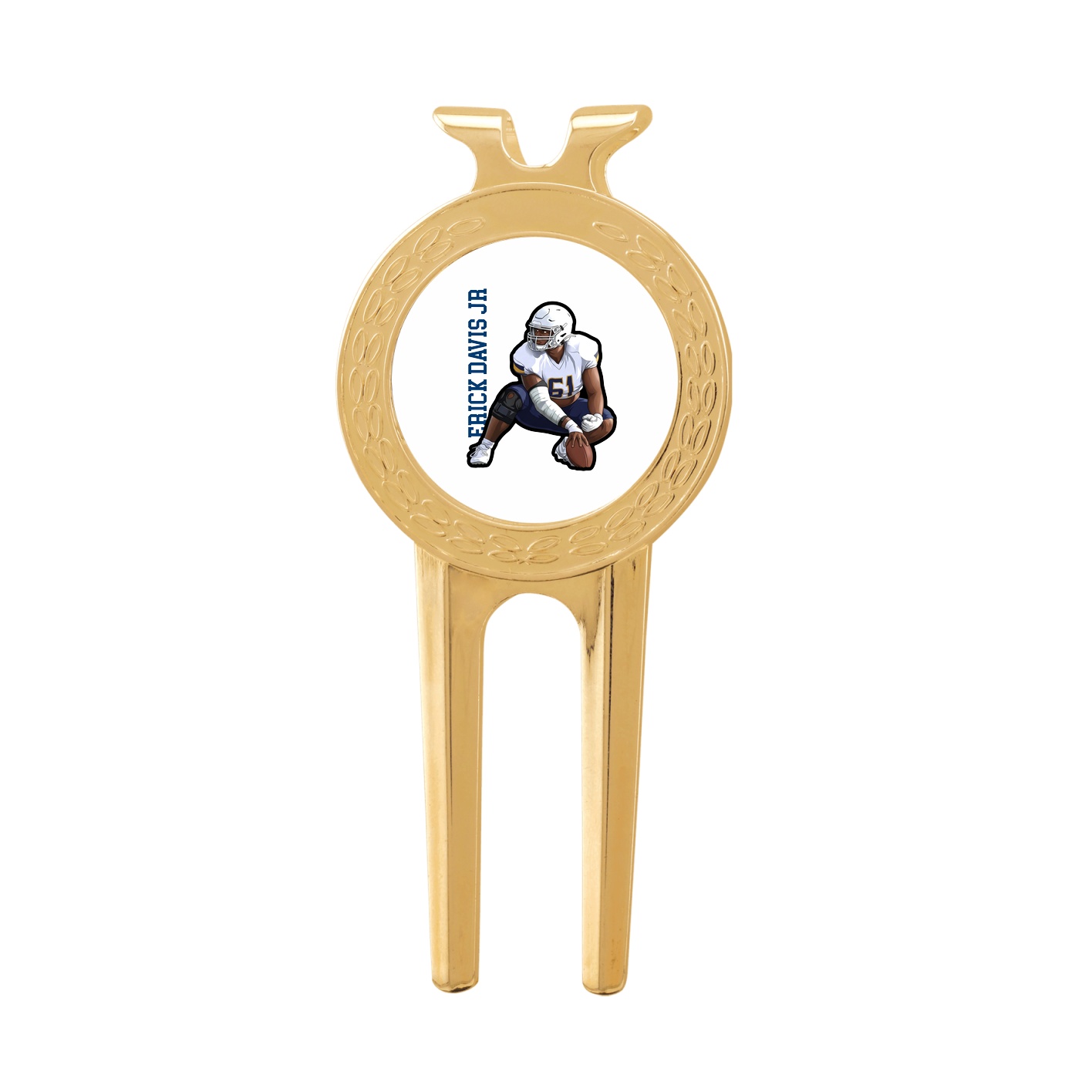 Divot Tool with Ball Marker — Name Vertical in Classic