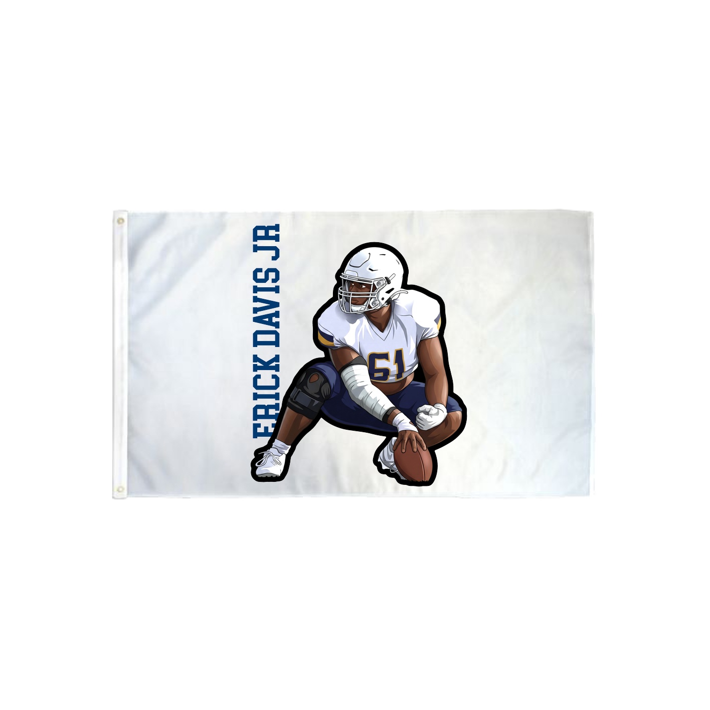 3x5 Flag — Name Vertical in Classic