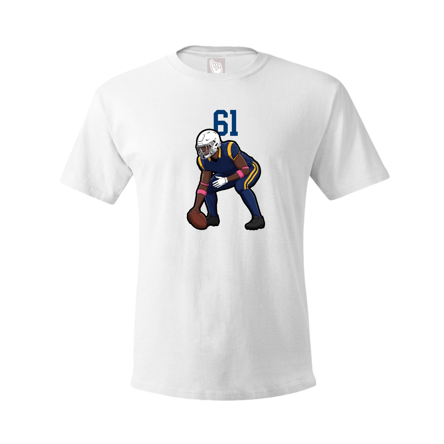 Tee — Number Top in White