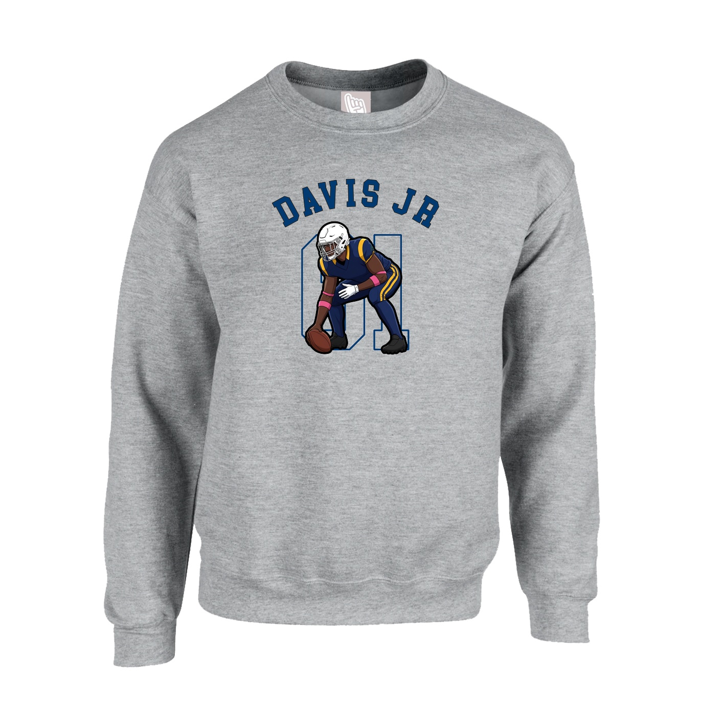 Fleece Crew — Shirsey Arch in Grey
