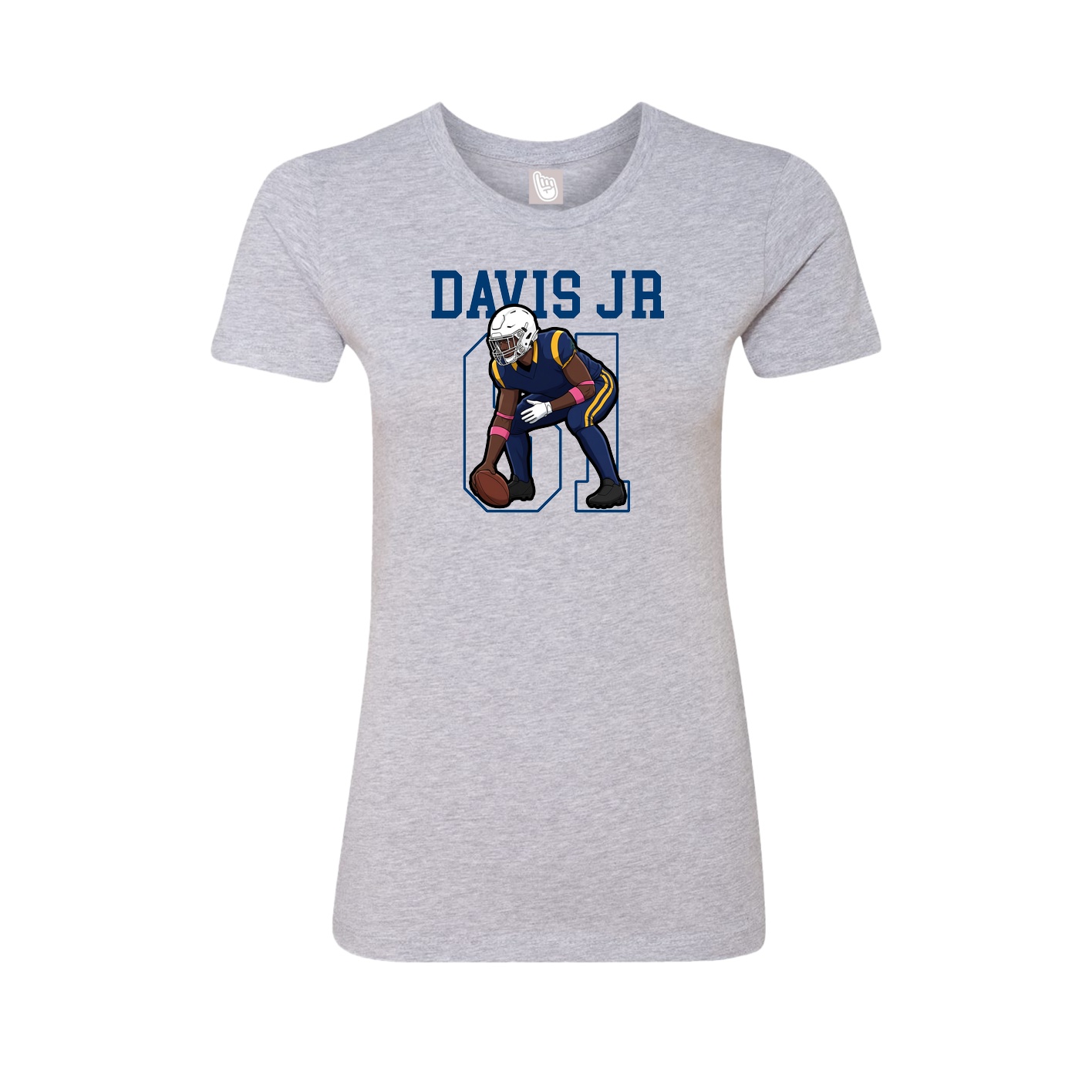 Fitted Women's Tee — Shirsey in Grey