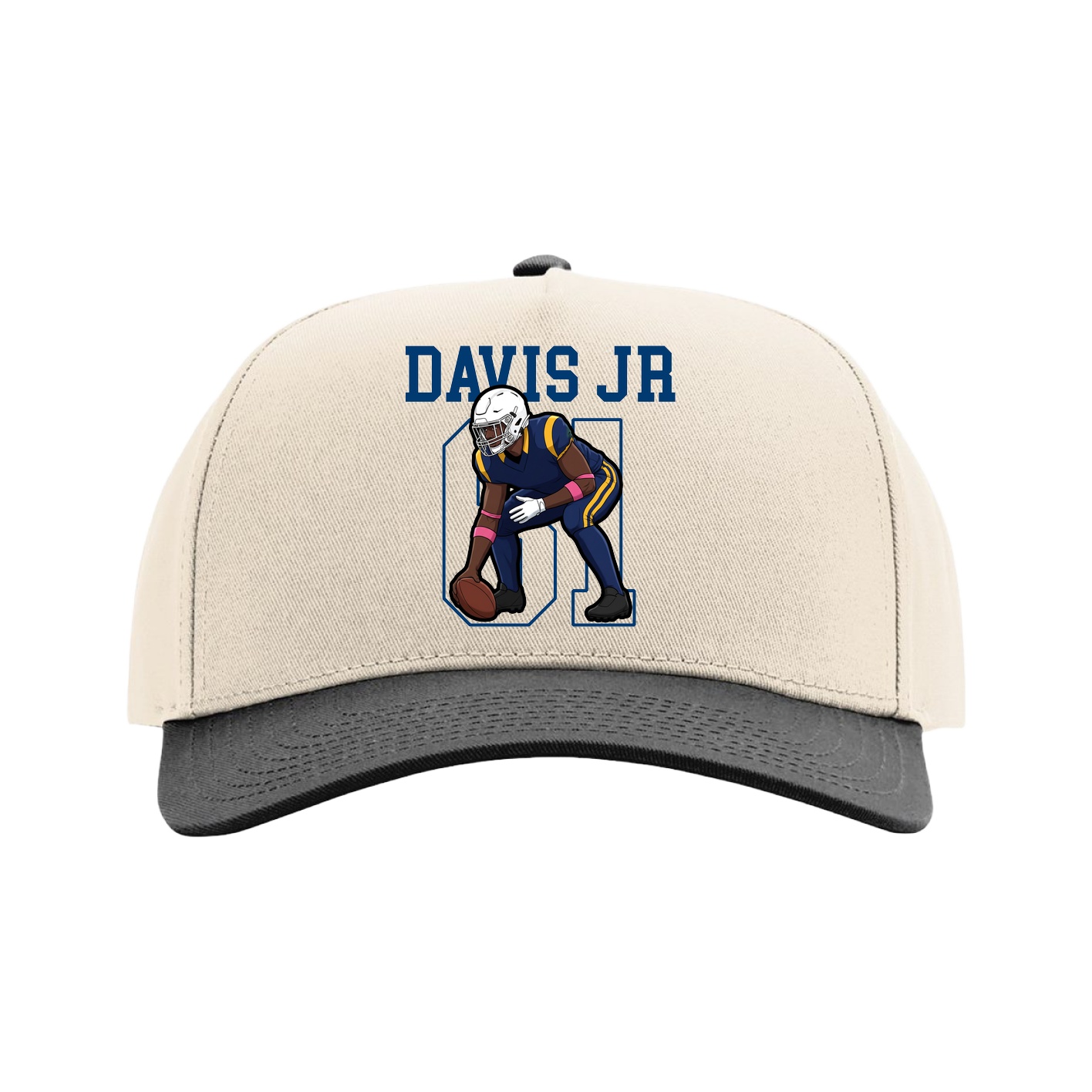 Full Fabric Five-Panel Champ Cap
