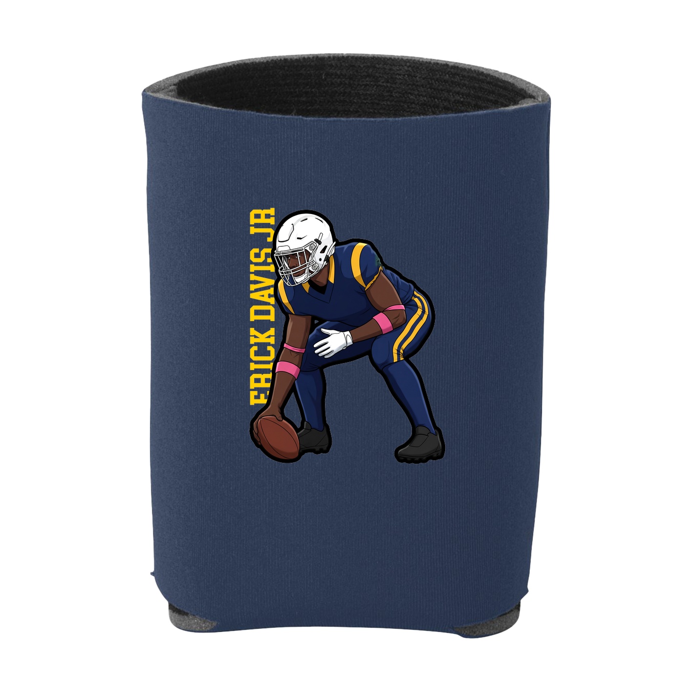 Can Holder — Name Vertical in Navy