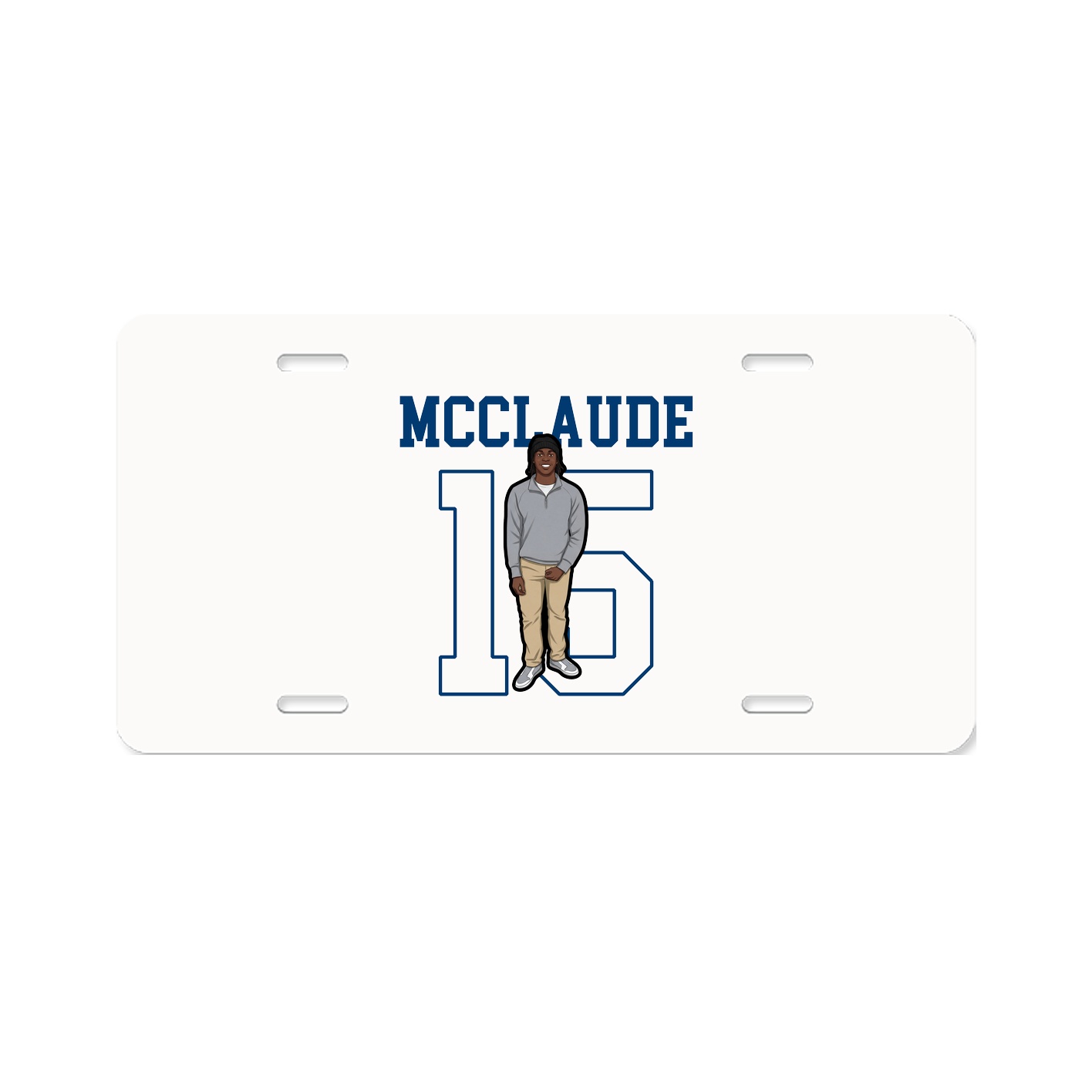 License Plate — Shirsey in Classic