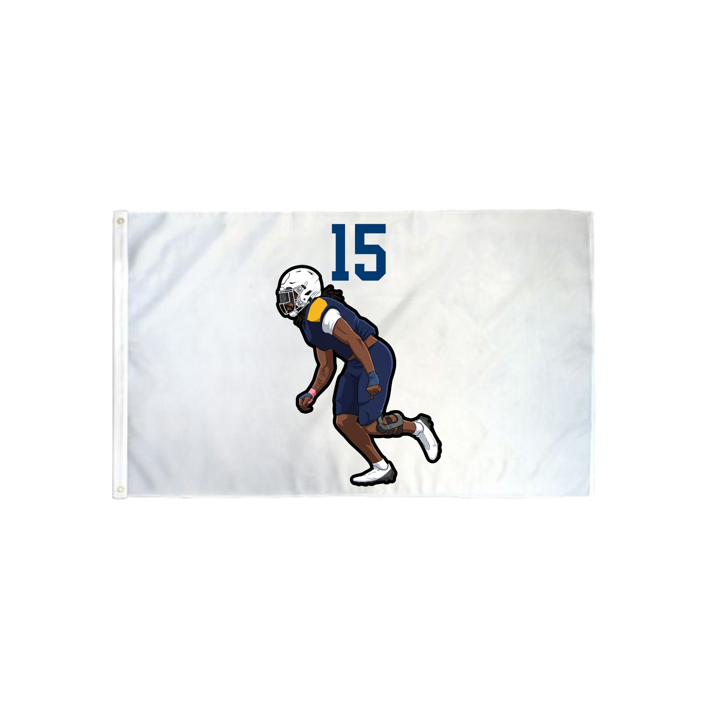 3x5 Flag — Number Top in Classic