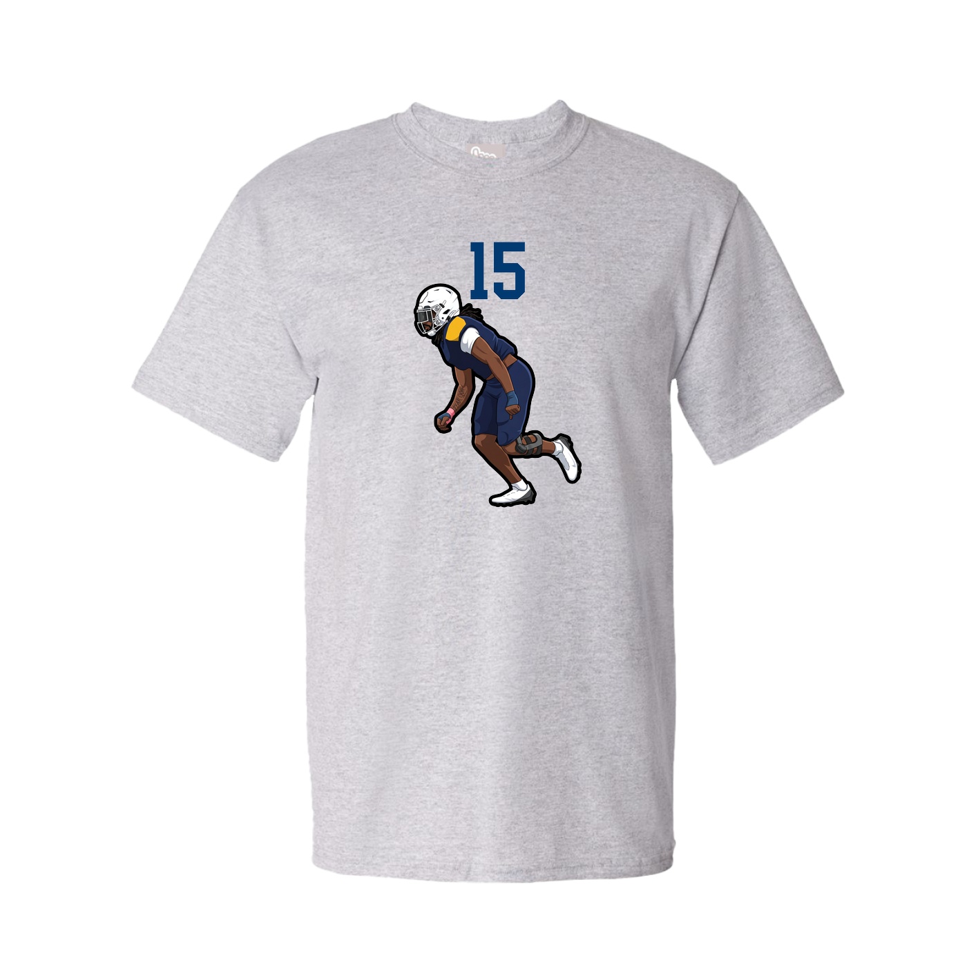 Tee — Number Top in Grey