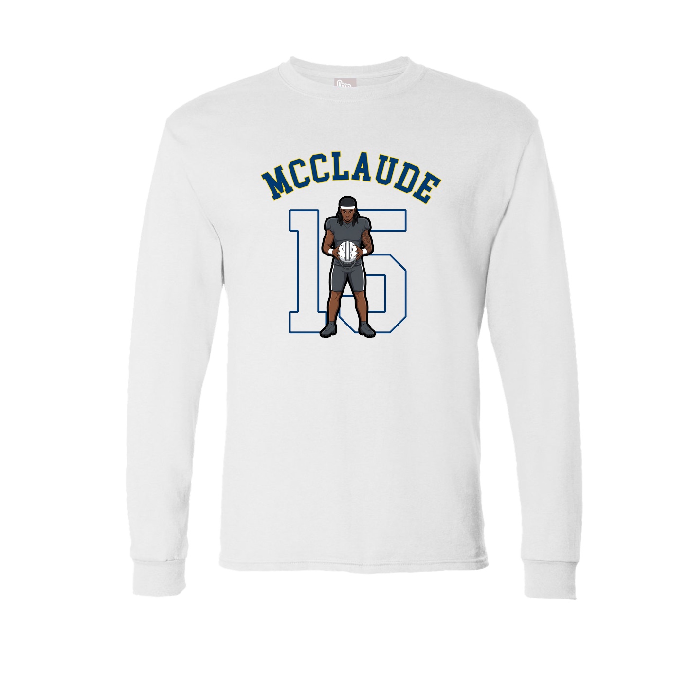 Long Sleeve Tee — Shirsey Arch in White