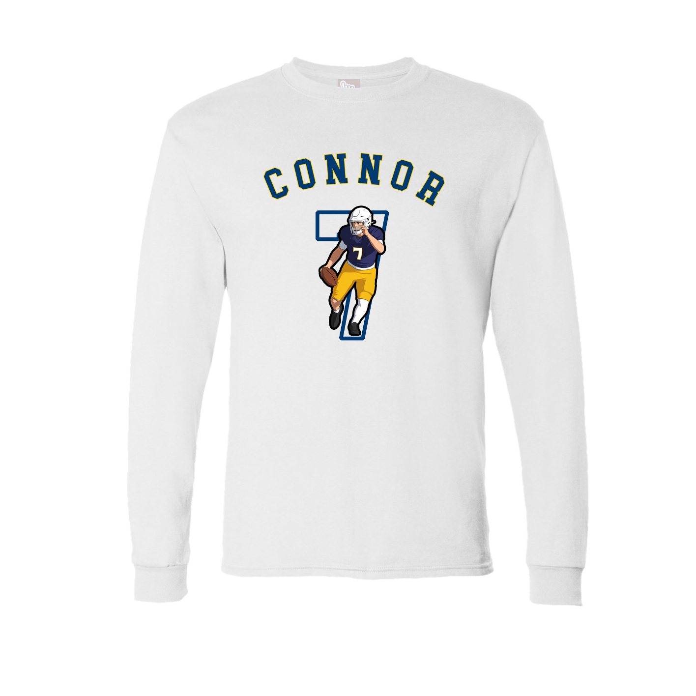 Long Sleeve Tee — Shirsey Arch in White