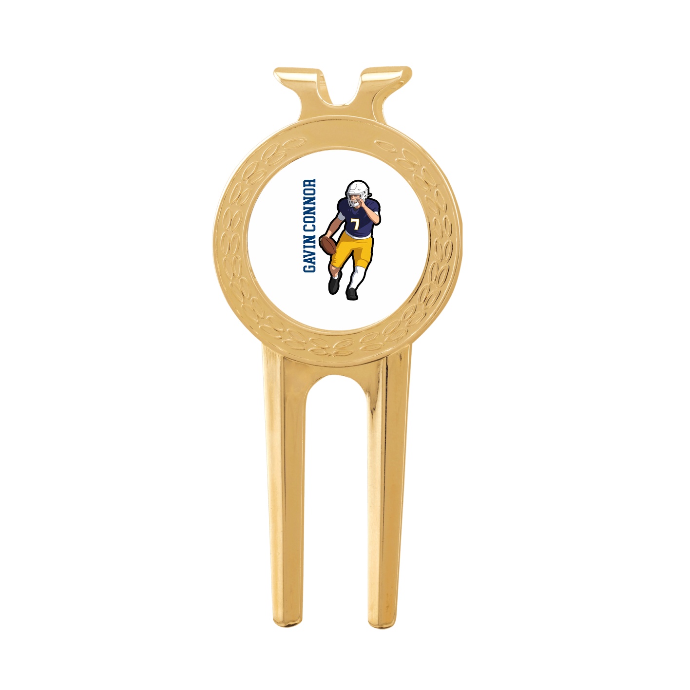 Divot Tool with Ball Marker — Name Vertical in Classic