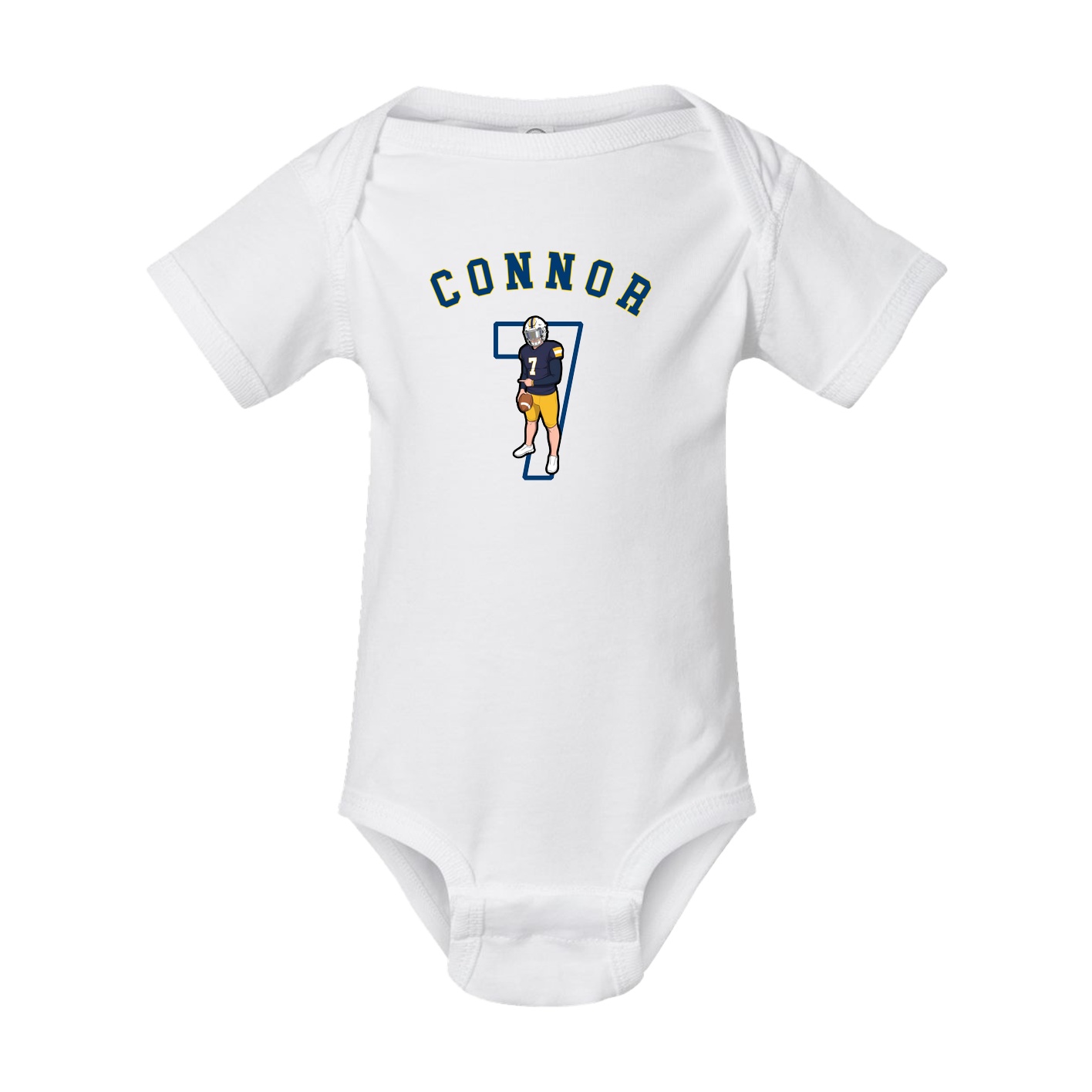 Baby Onesie — Shirsey Arch in White