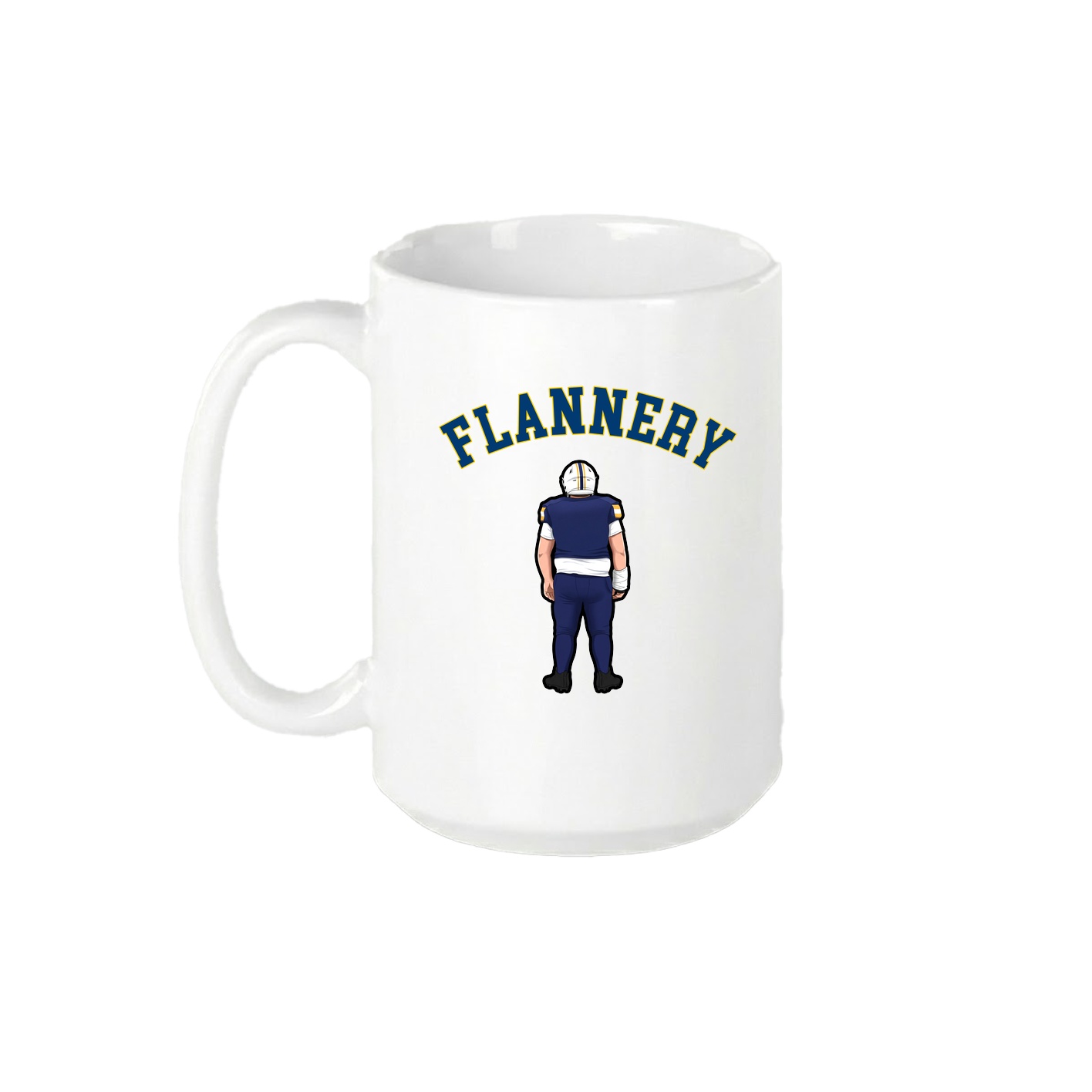 15oz Coffee Mug — Shirsey Arch in White