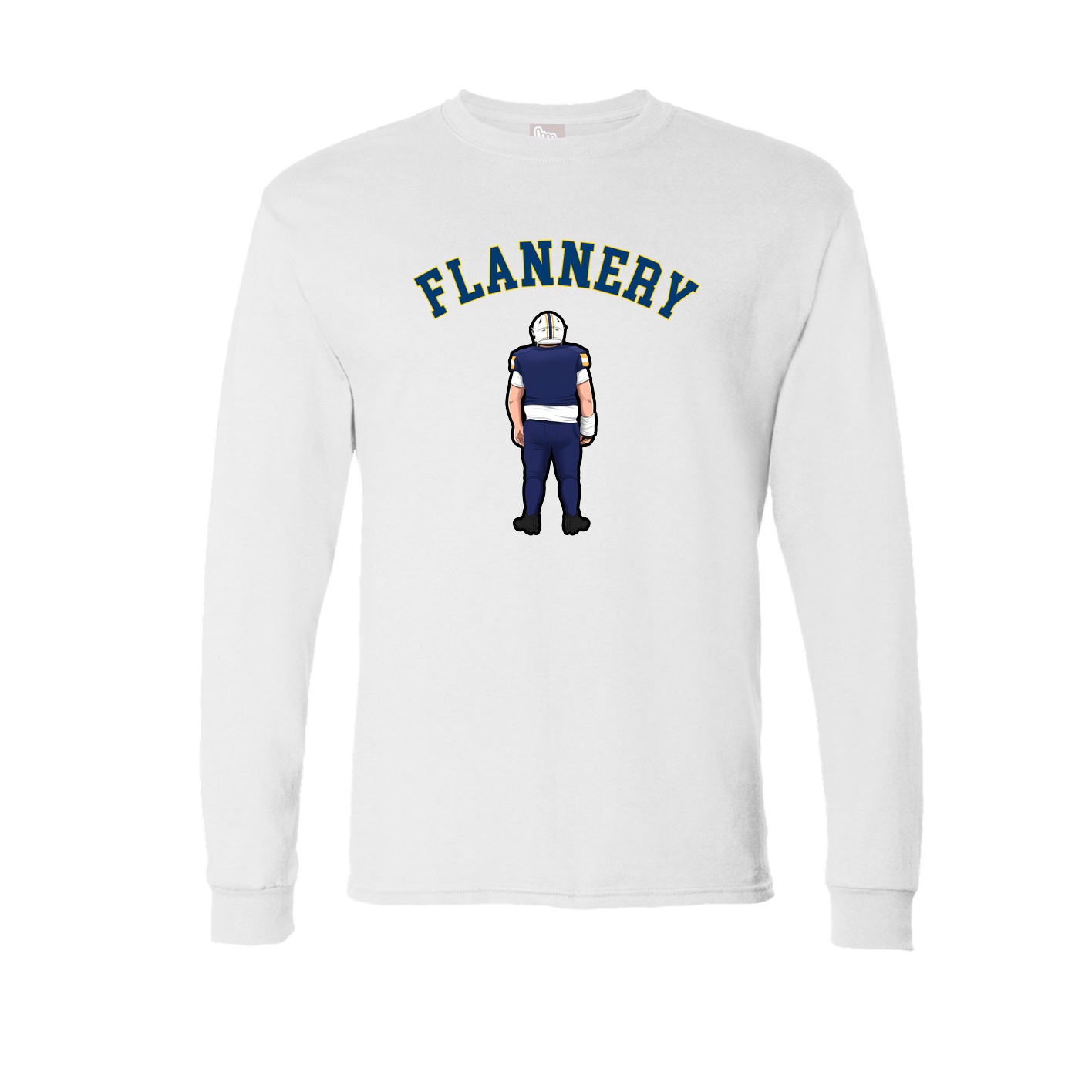 Long Sleeve Tee — Shirsey Arch in White