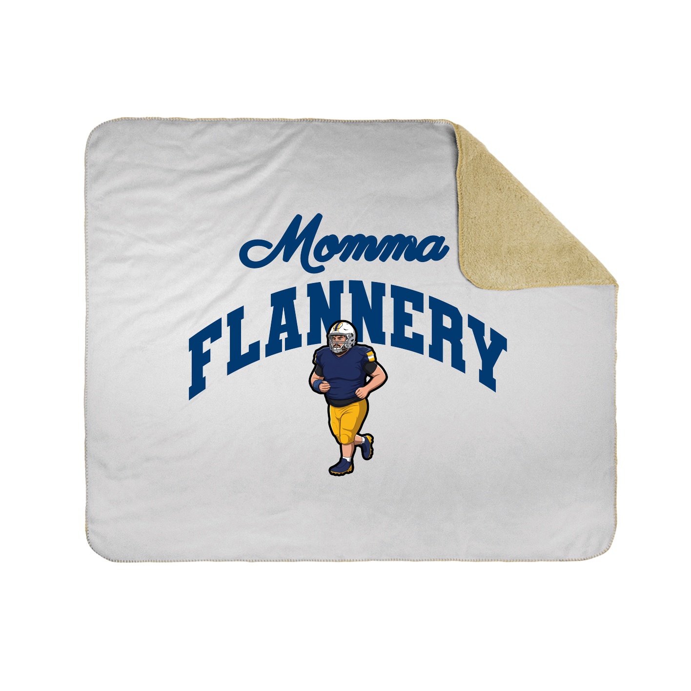 Throw Blanket — Mothers Day Arch in White