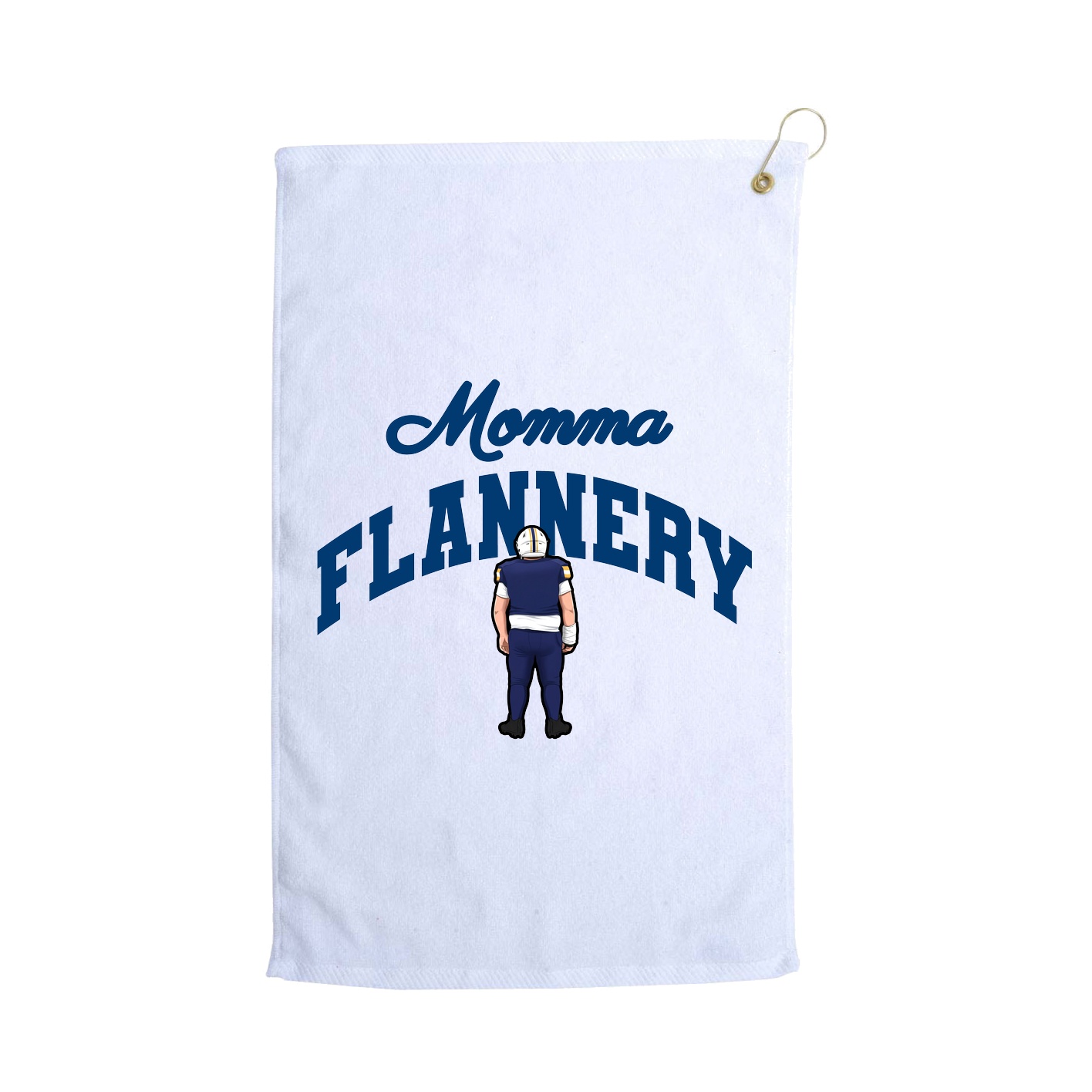 Golf Towel — Mothers Day Arch in White