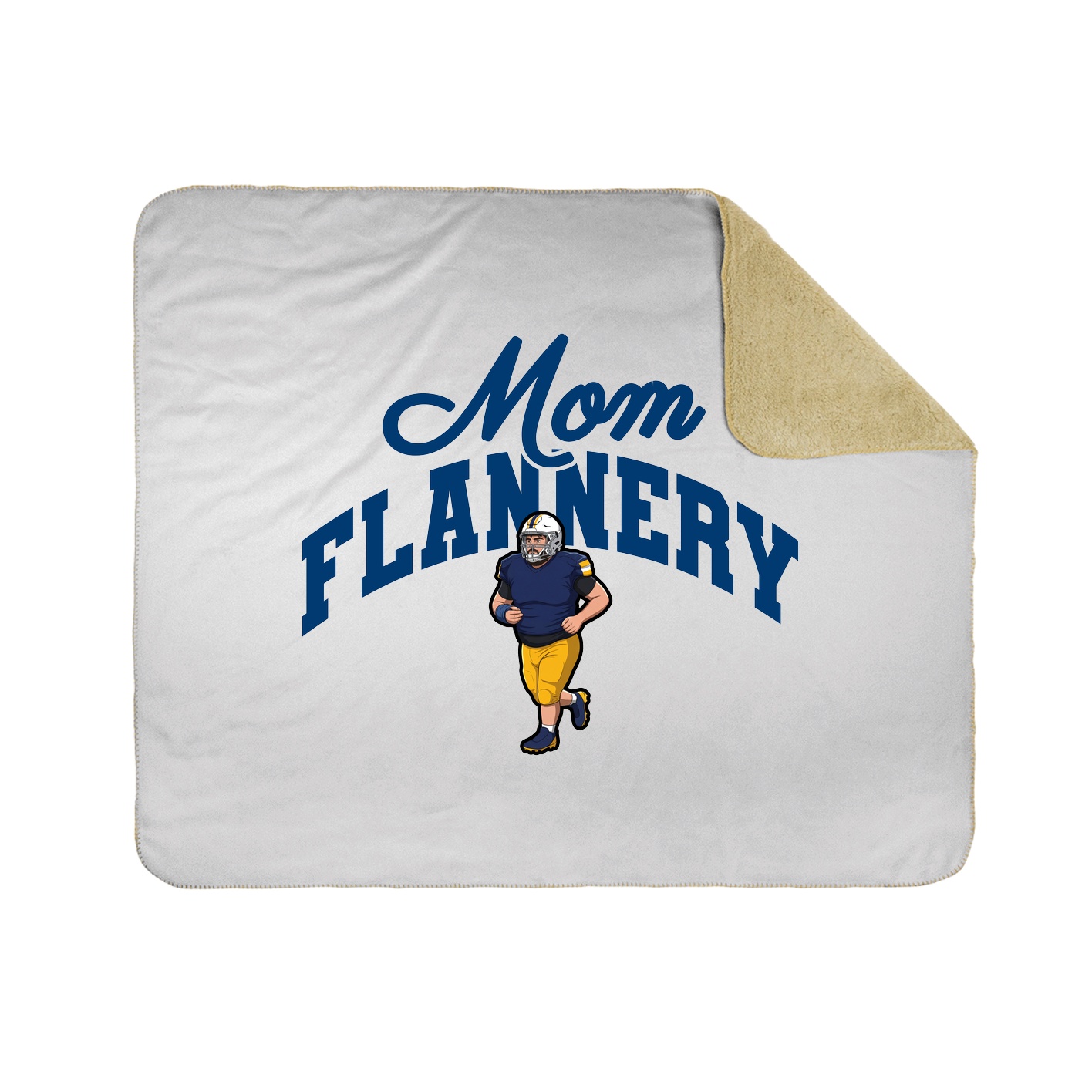 Throw Blanket — Mothers Day Arch in White