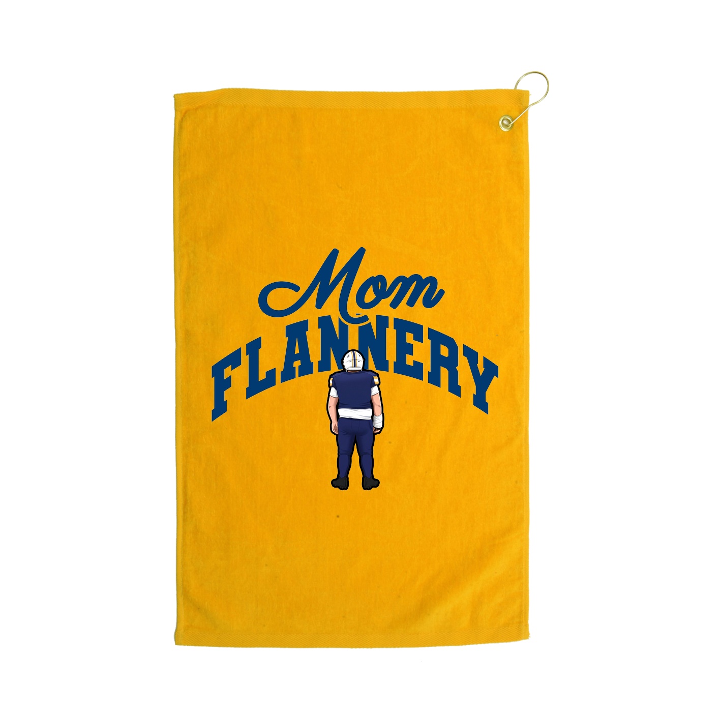Golf Towel — Mothers Day Arch in Gold