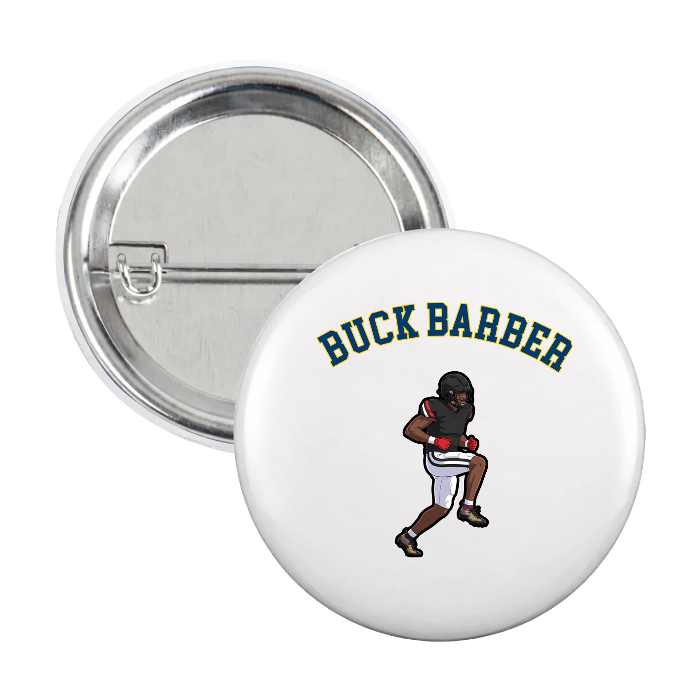 Game Day Button — Shirsey Arch in White