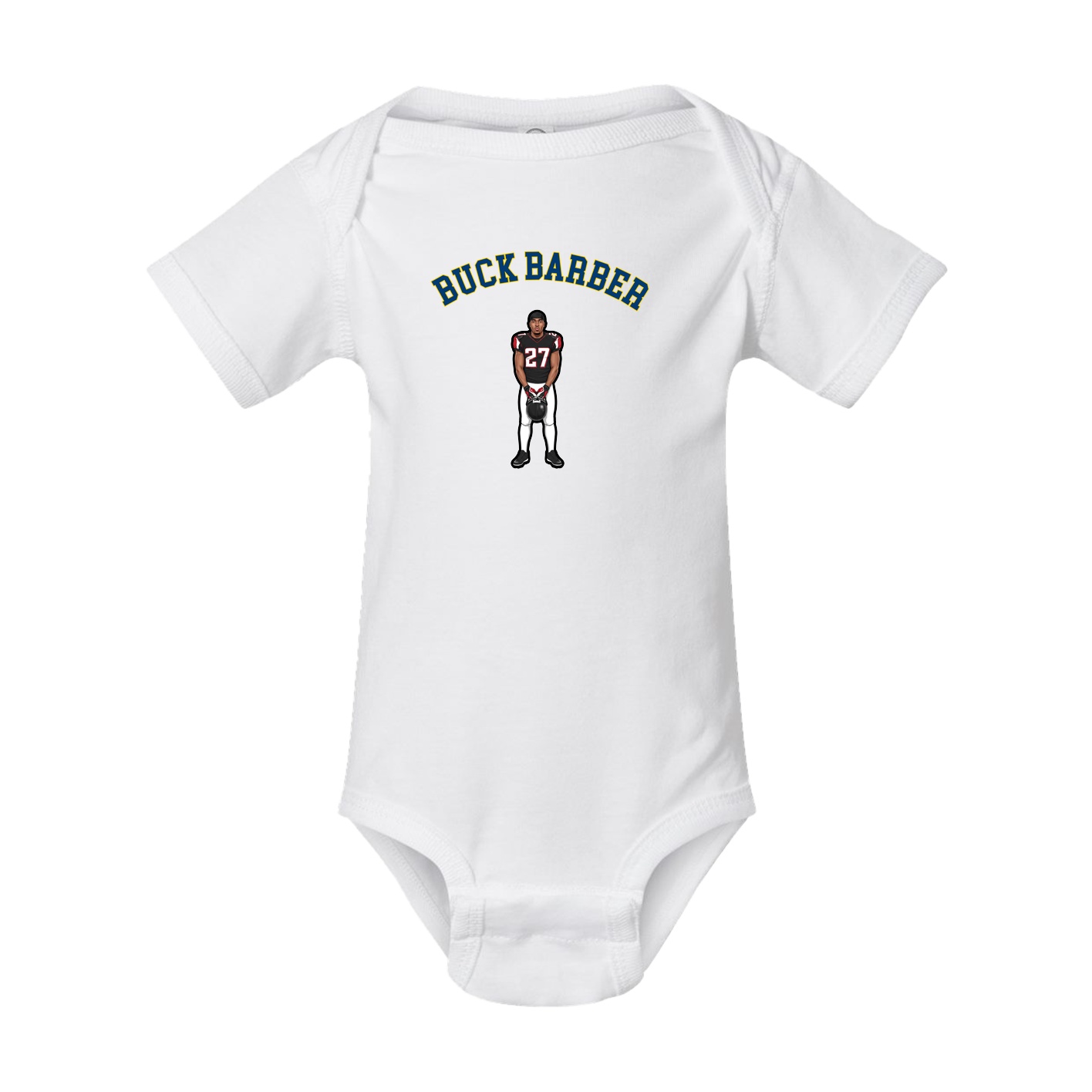 Baby Onesie — Shirsey Arch in White