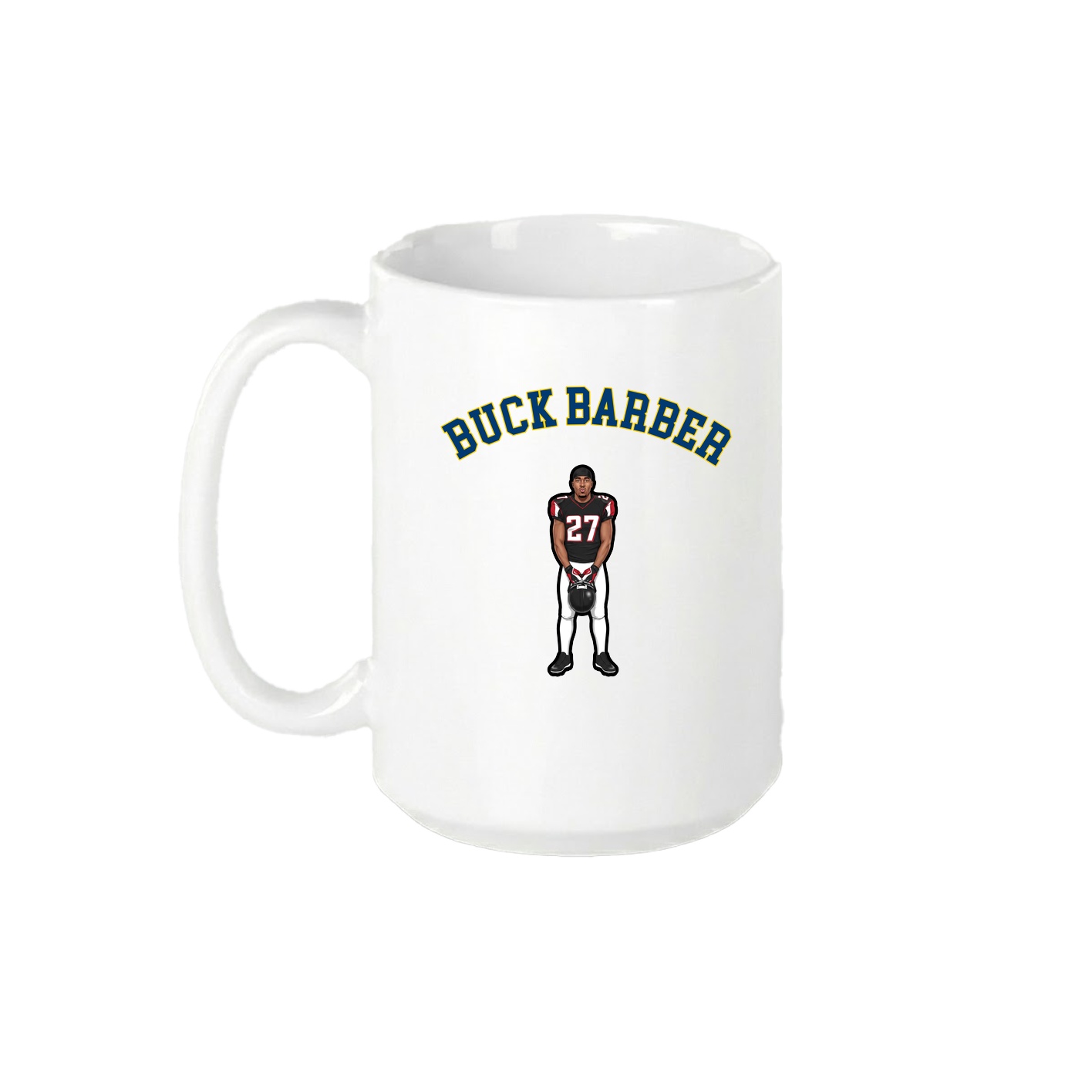 15oz Coffee Mug — Shirsey Arch in White