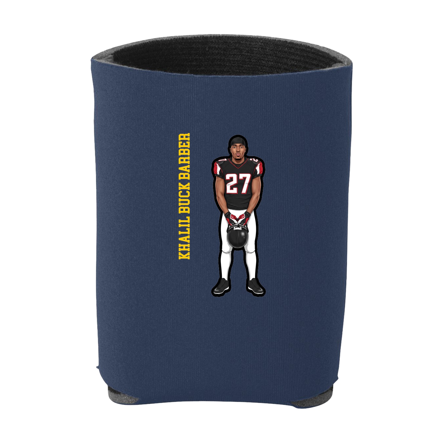 Can Holder — Name Vertical in Navy