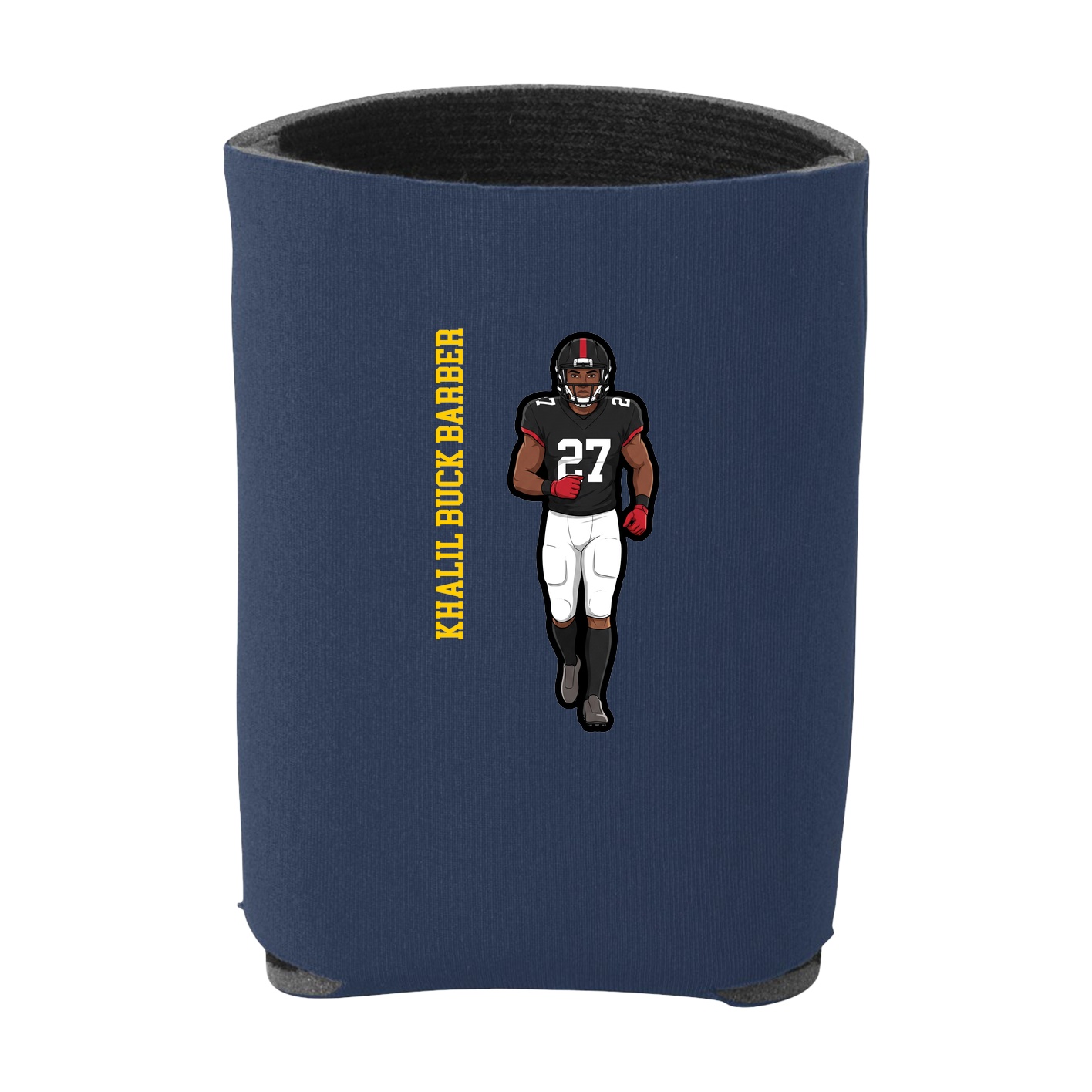 Can Holder — Name Vertical in Navy
