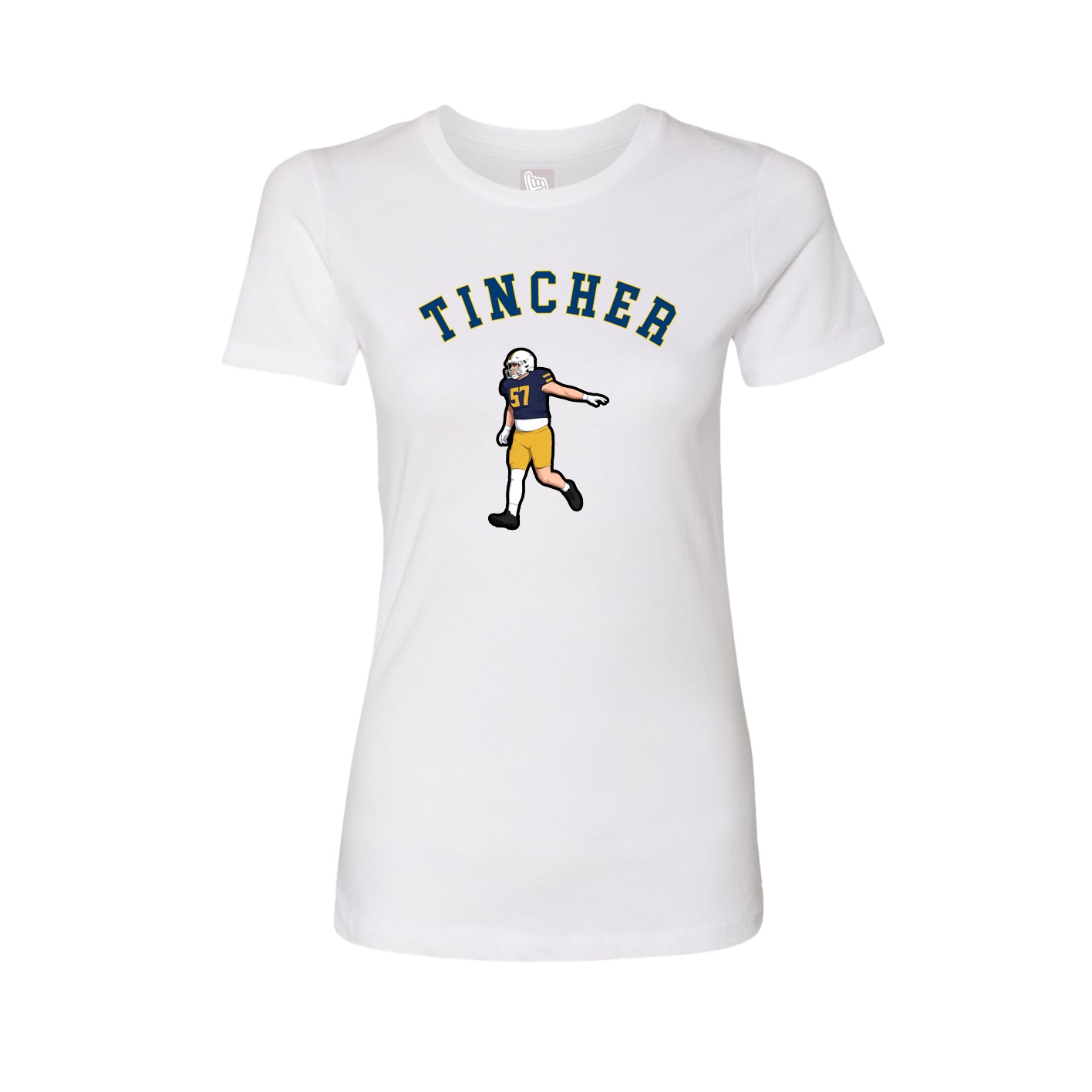 Womens Tee — Shirsey Arch in White