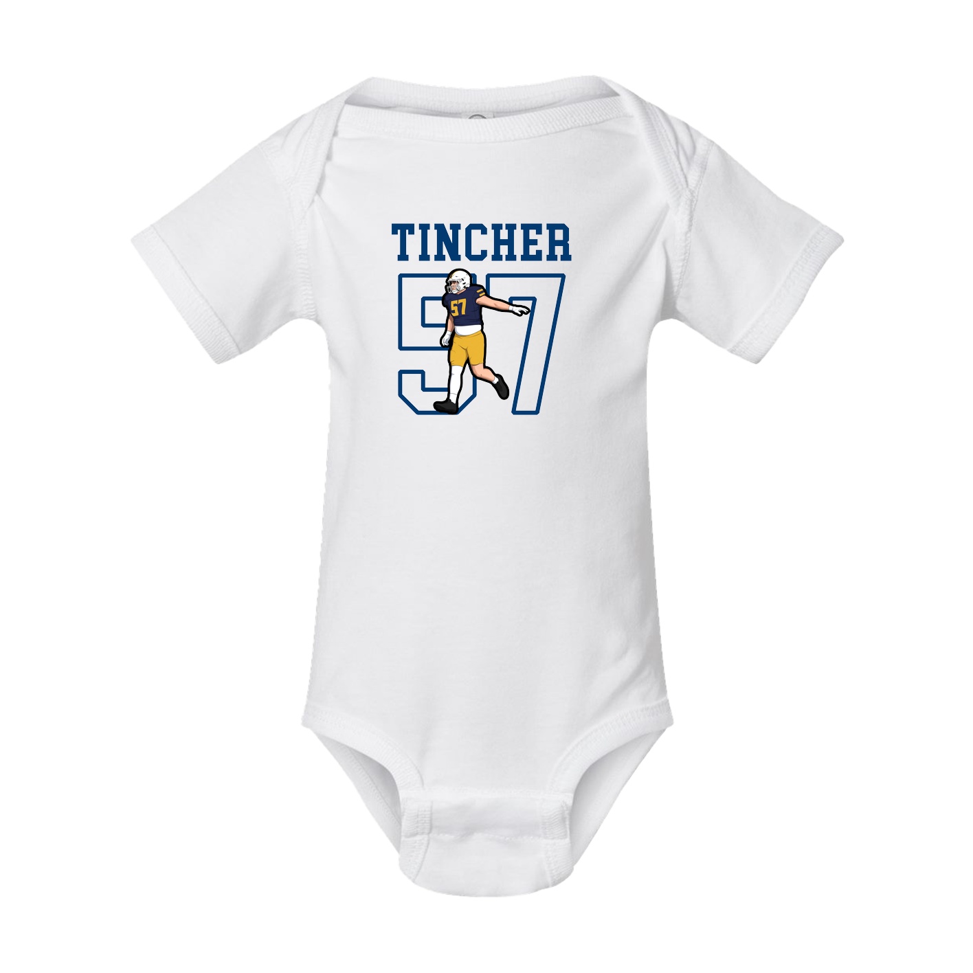 Baby Onesie — Shirsey in White