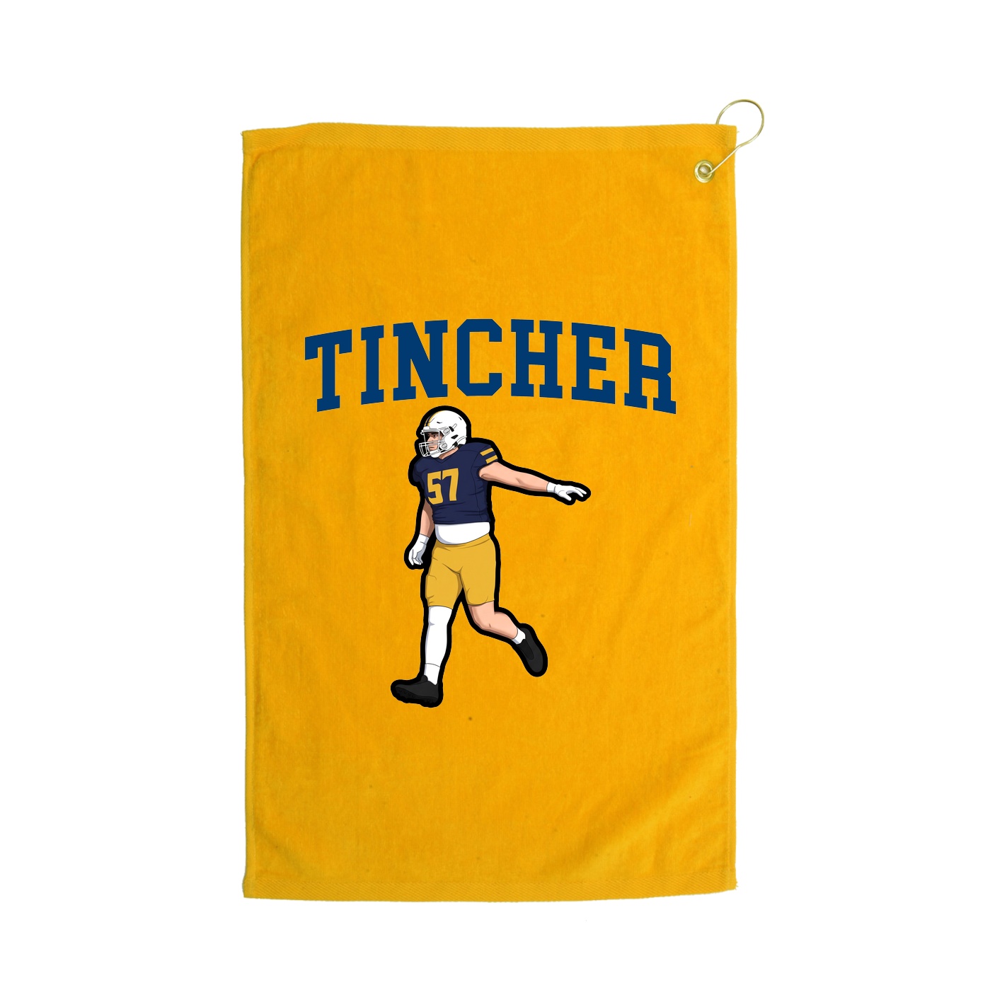Golf Towel — Shirsey in Gold