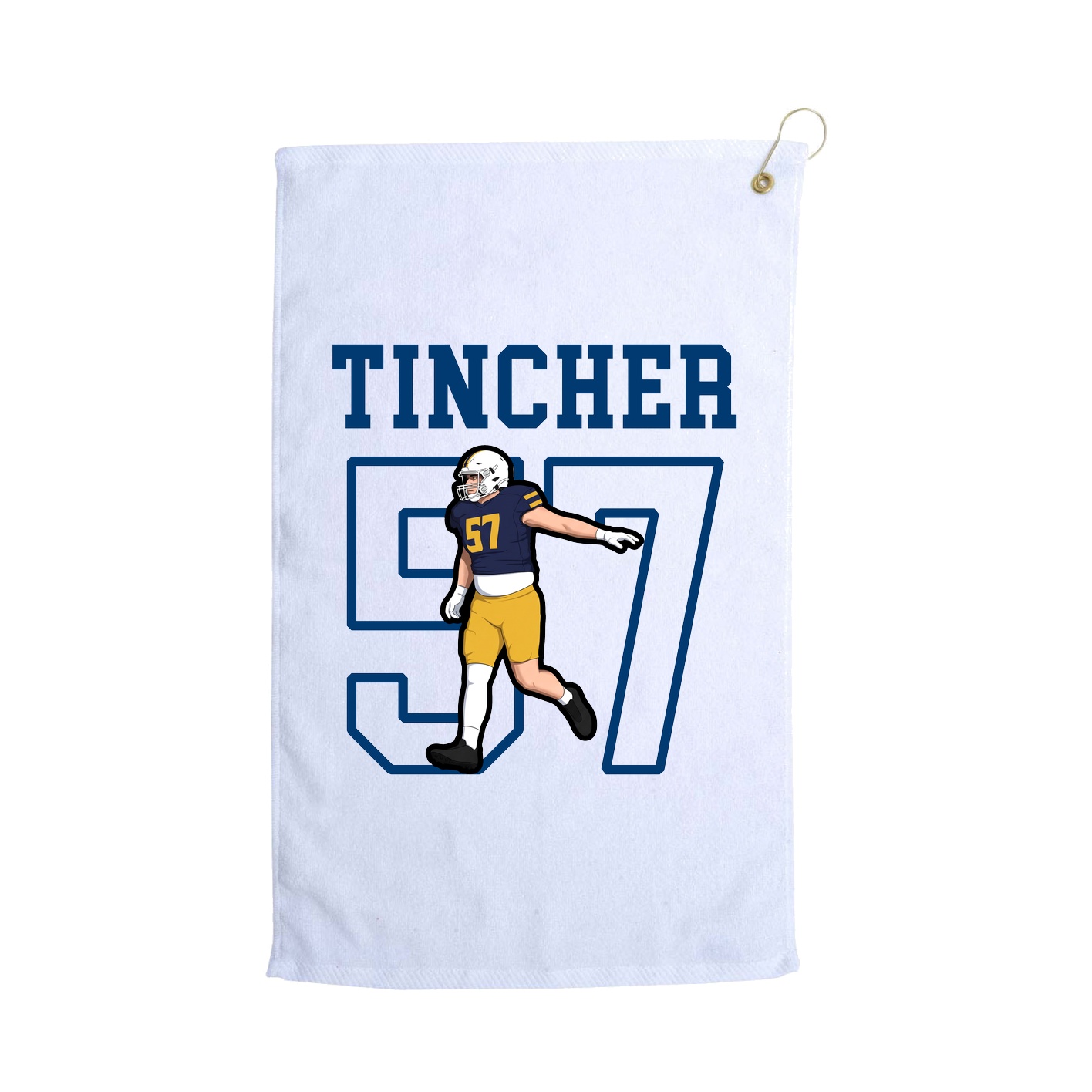 Golf Towel — Shirsey in White