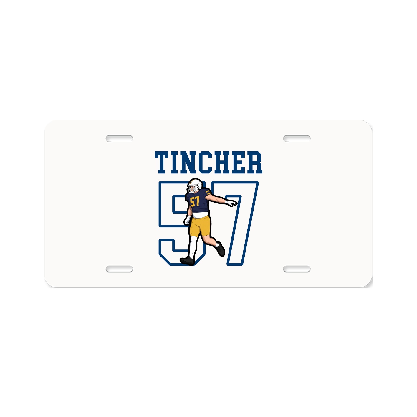License Plate — Shirsey in Classic