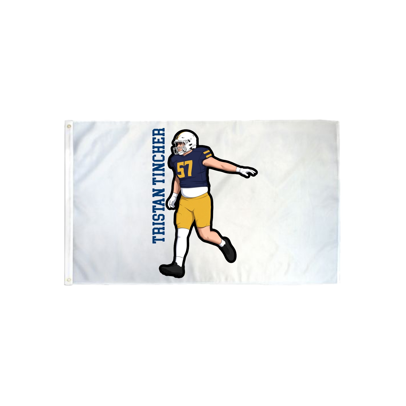 3x5 Flag — Name Vertical in Classic