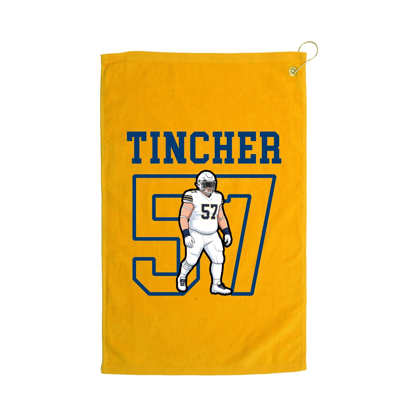 Golf Towel — Shirsey in Gold