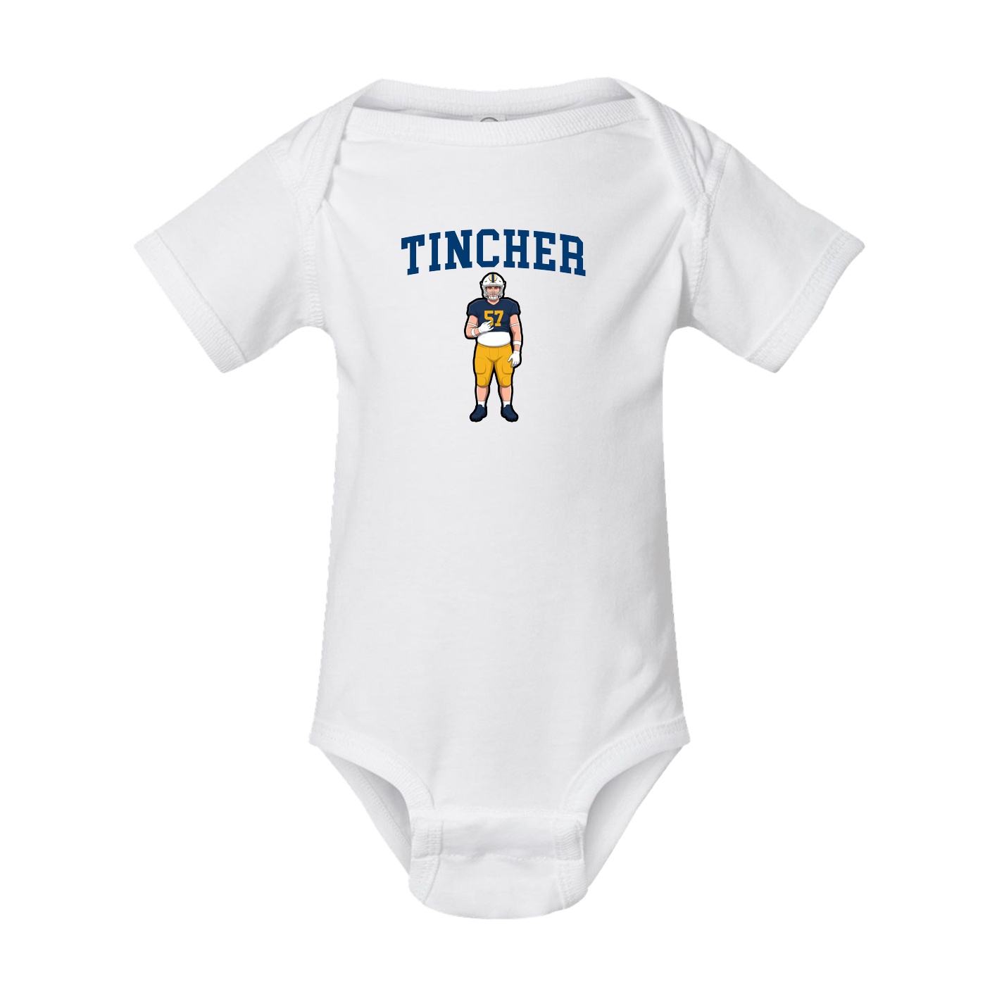 Baby Onesie — Shirsey in White