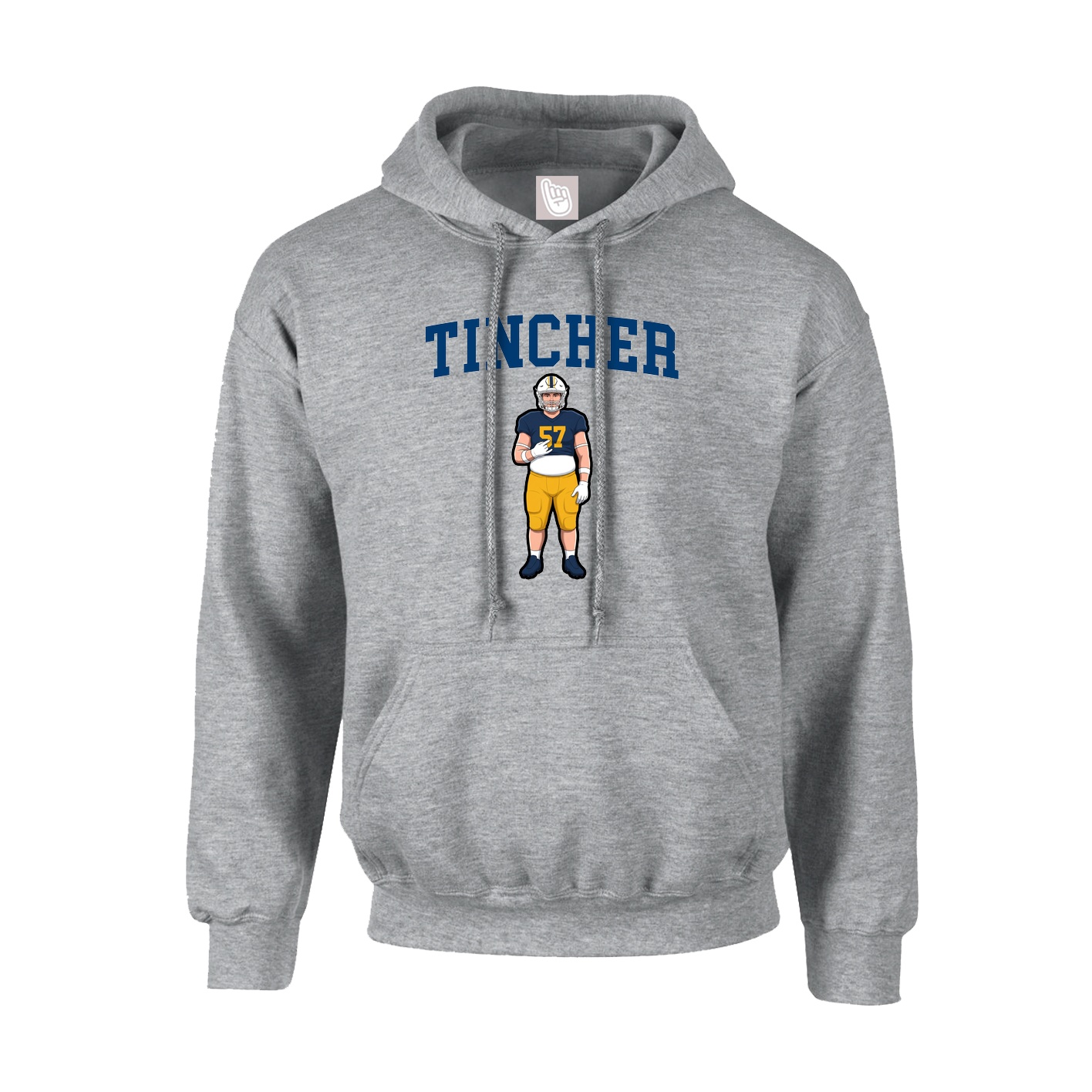 Youth Hoodie — Shirsey in Grey