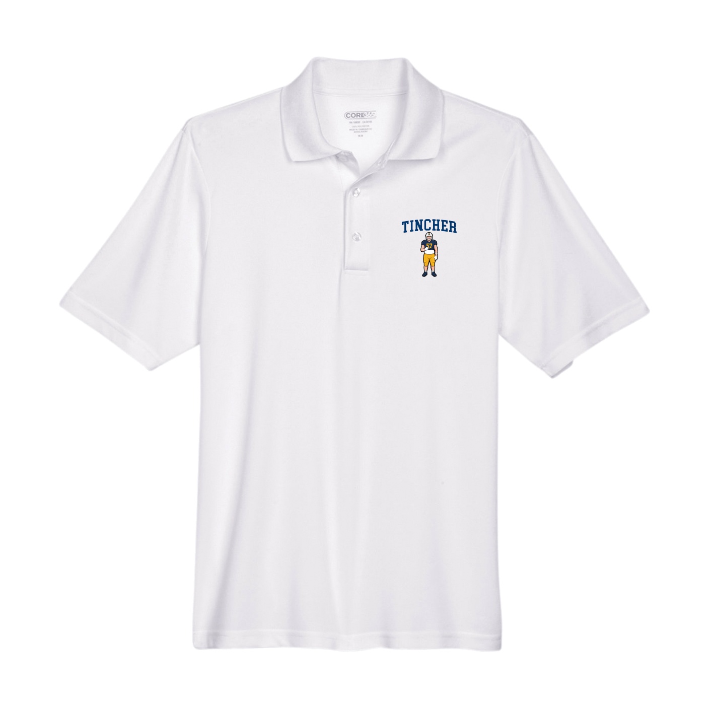 Performance Polo — Shirsey in White