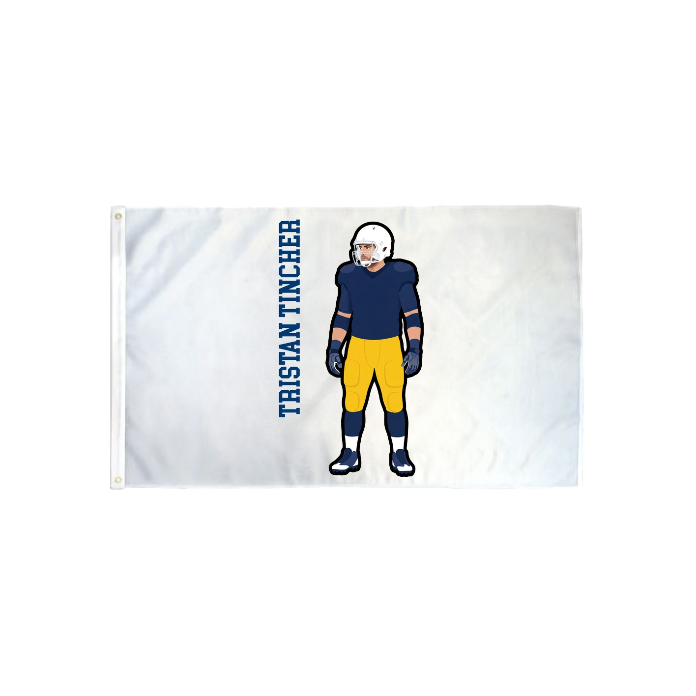 3x5 Flag — Name Vertical in Classic