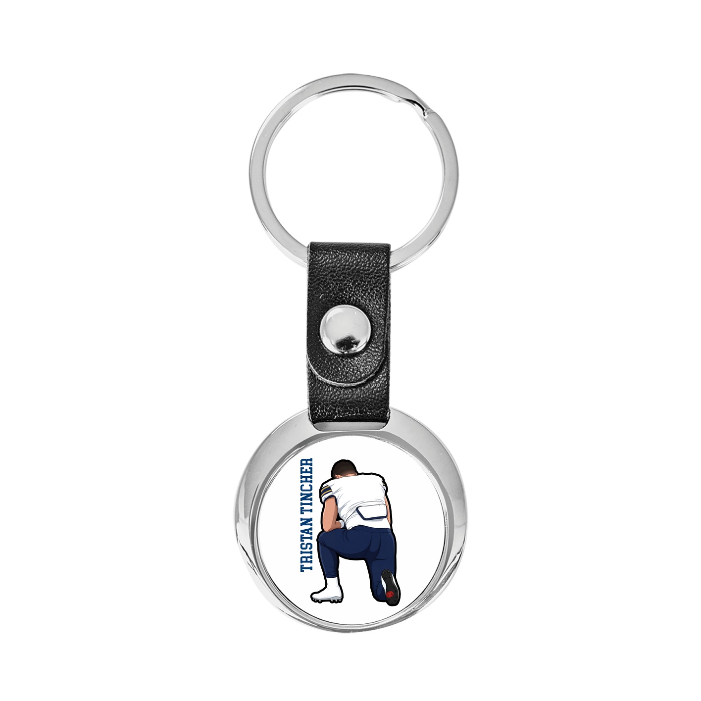Key Chain — Name Vertical in Classic