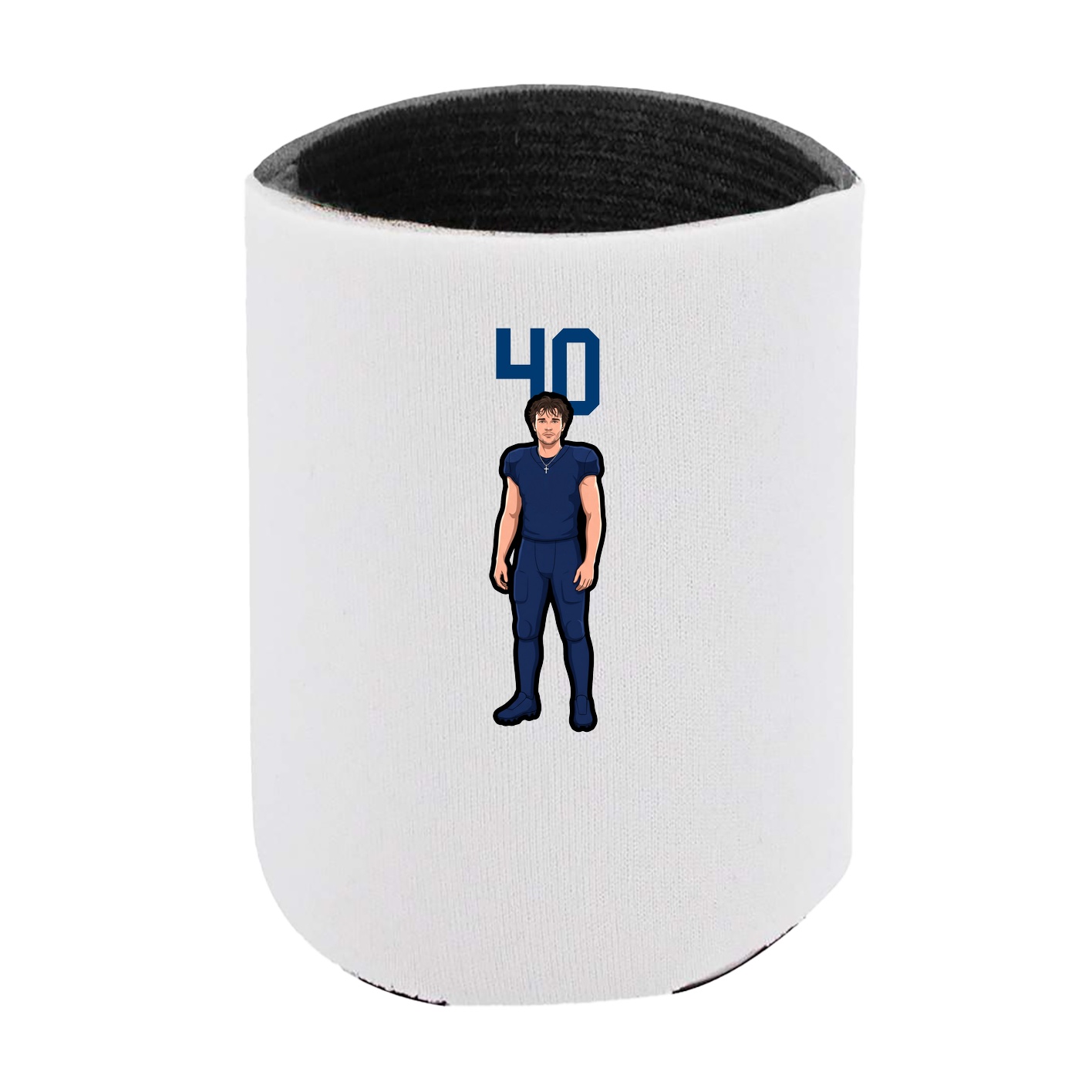 Can Holder — Number Top in White