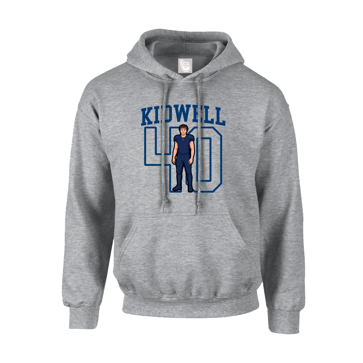 Hoodie — Shirsey in Grey