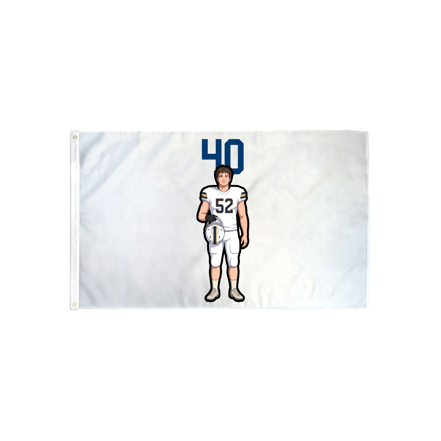 3x5 Flag — Number Top in Classic