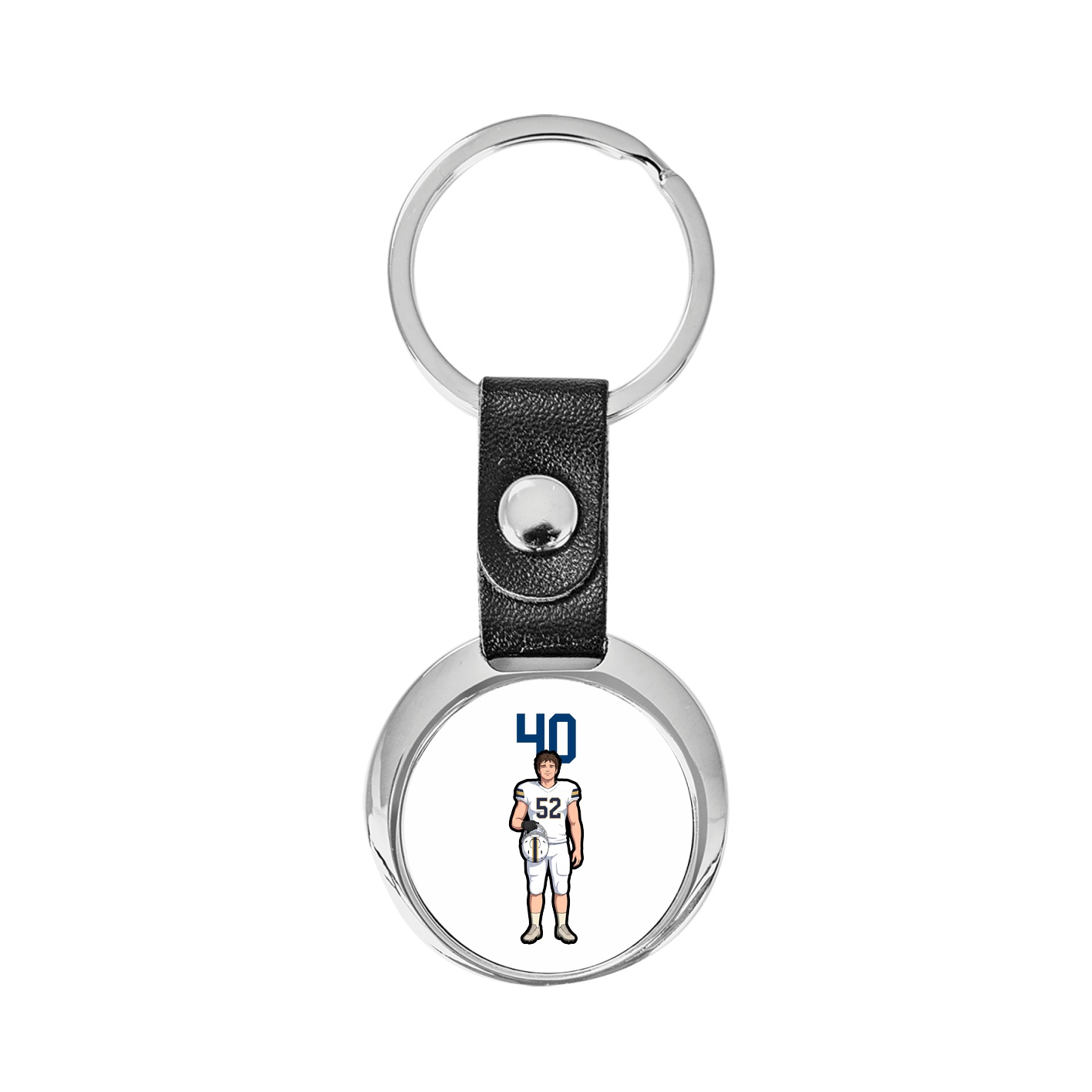 Key Chain — Number Top in Classic
