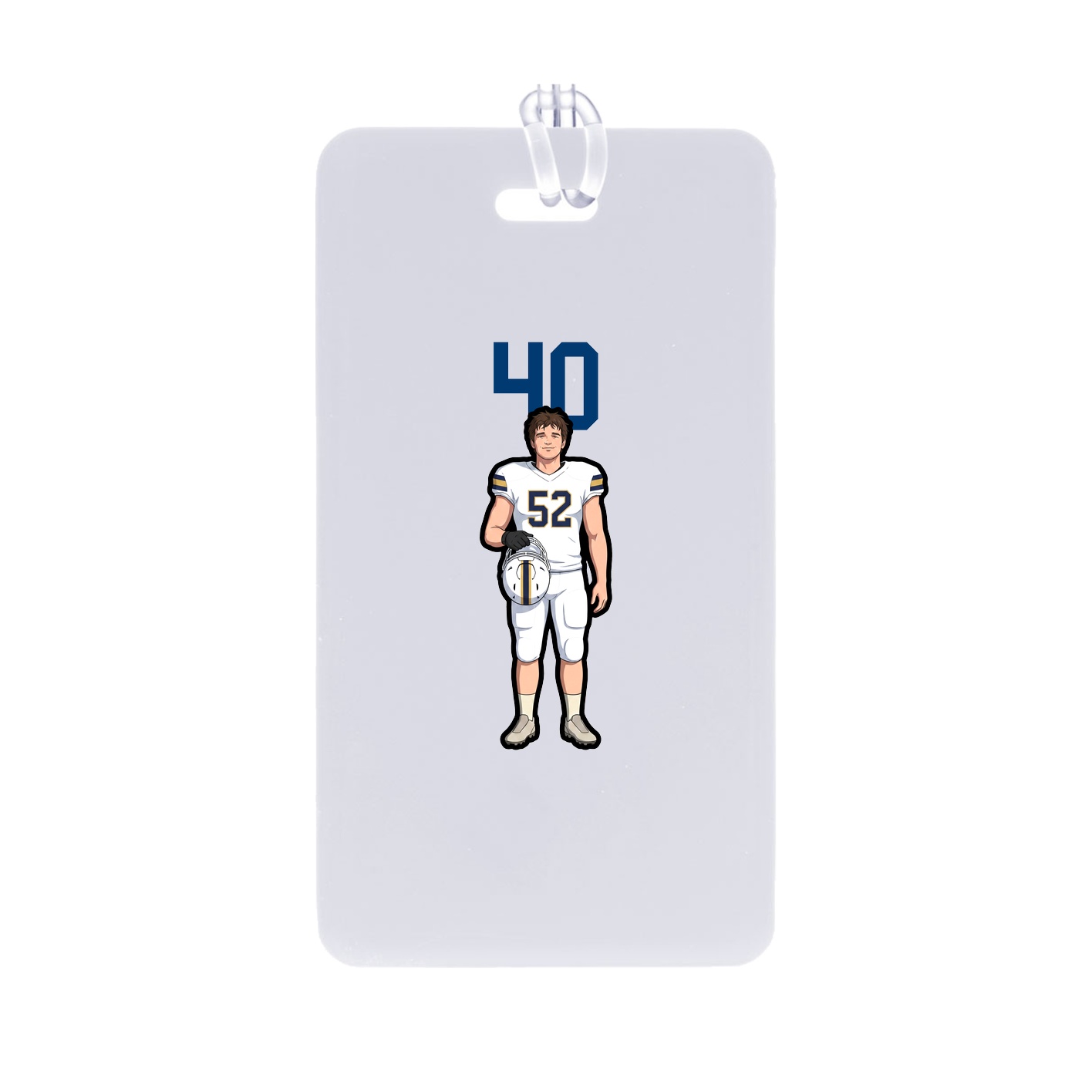 Bag Tag — Number Top in Classic