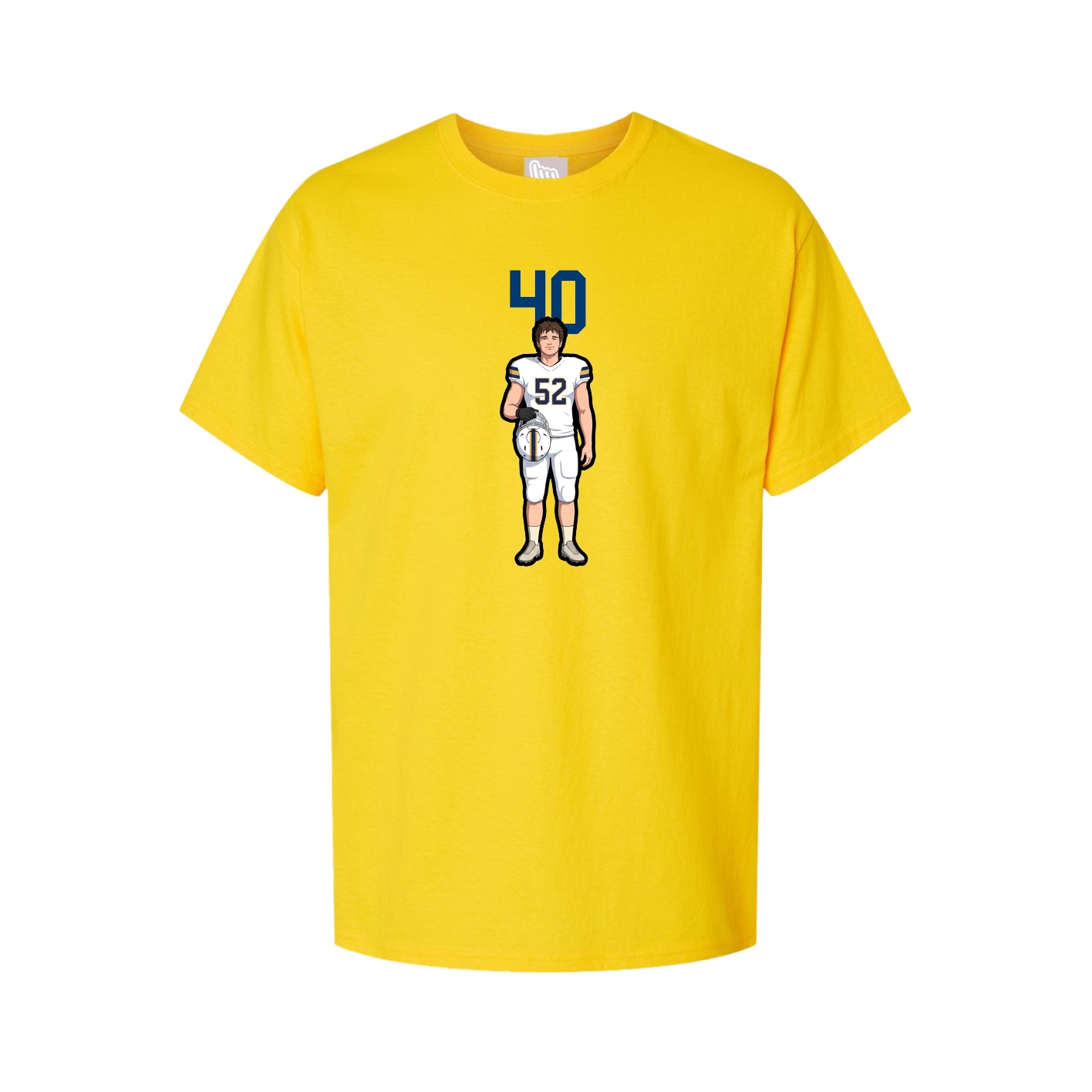Tee — Number Top in Gold