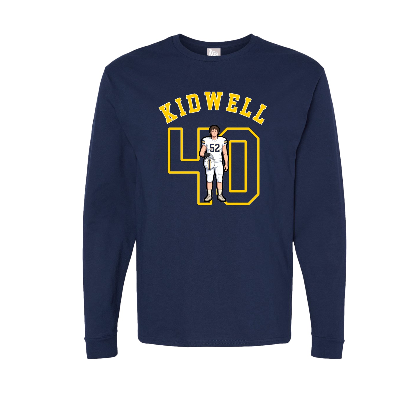 Long Sleeve Tee — Shirsey Arch in Navy