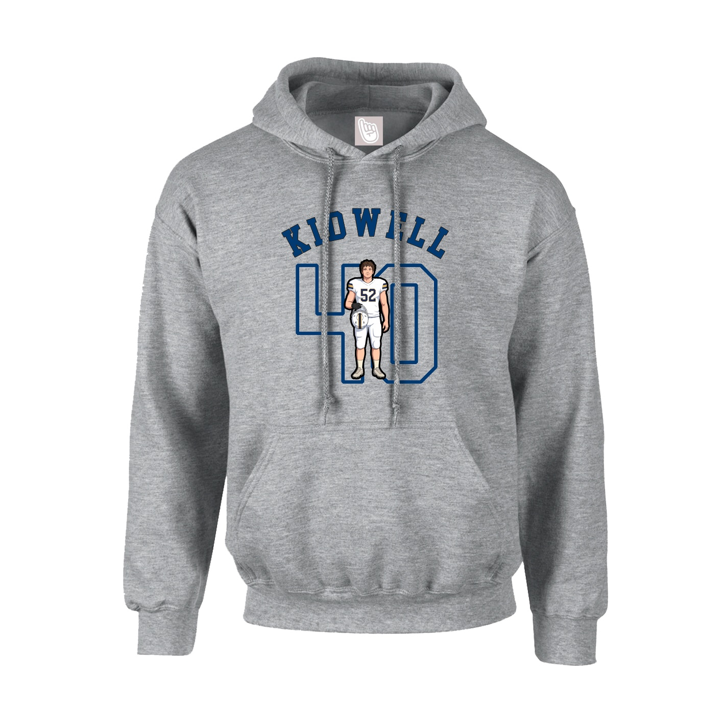 Youth Hoodie — Shirsey Arch in Grey