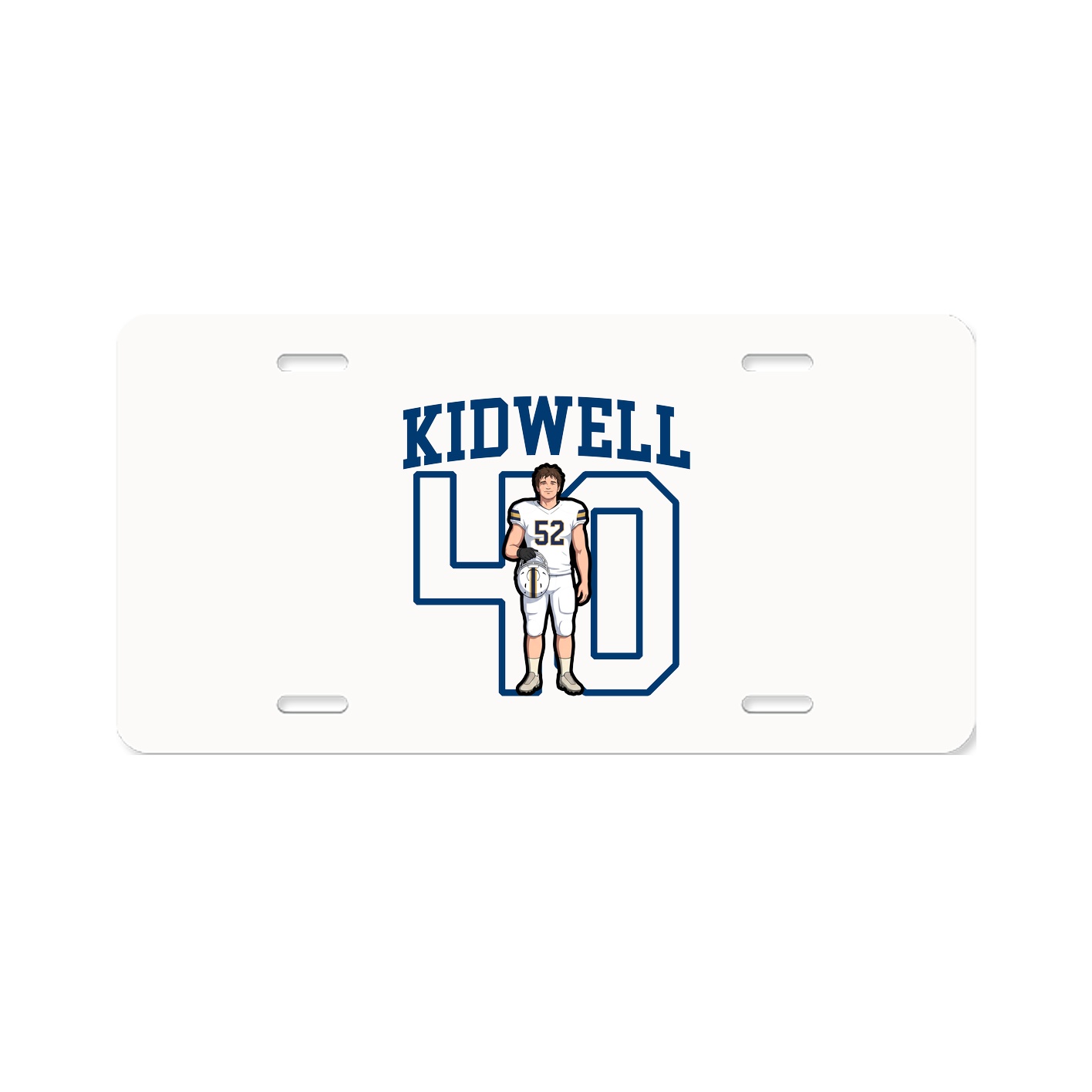 Aluminum License Plate