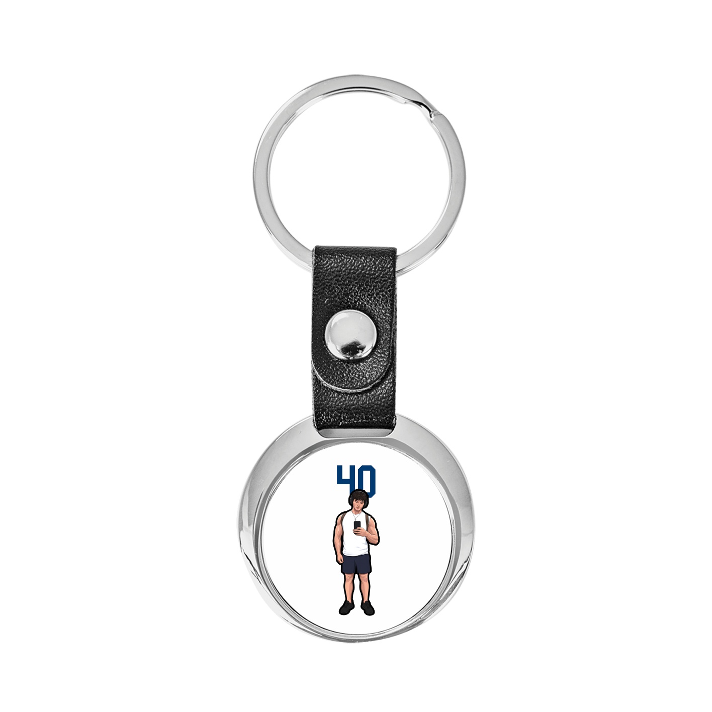 Key Chain — Number Top in Classic